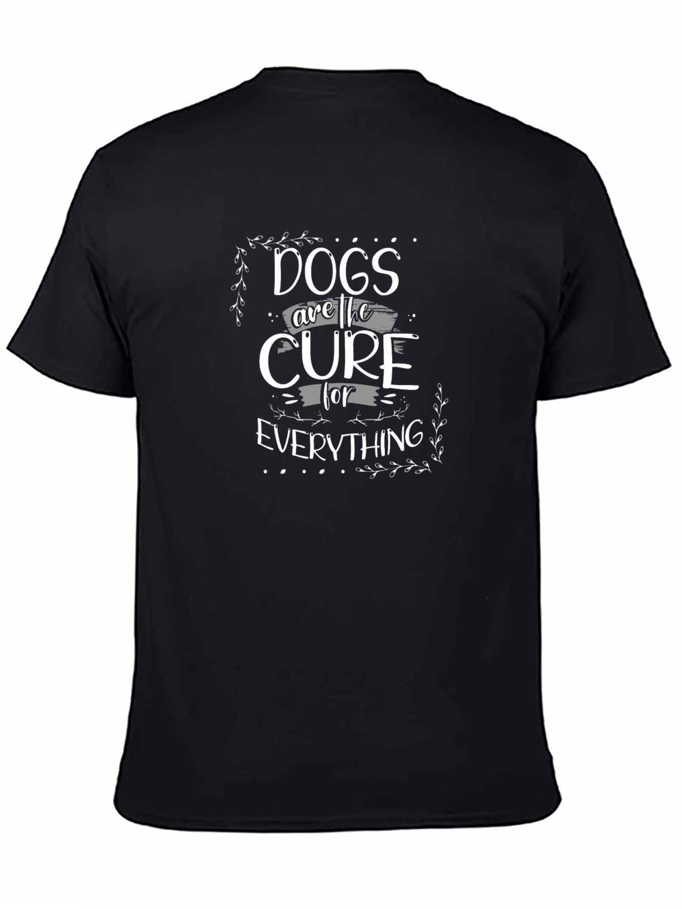 Dogs are the Cure Graphic T-Shirt