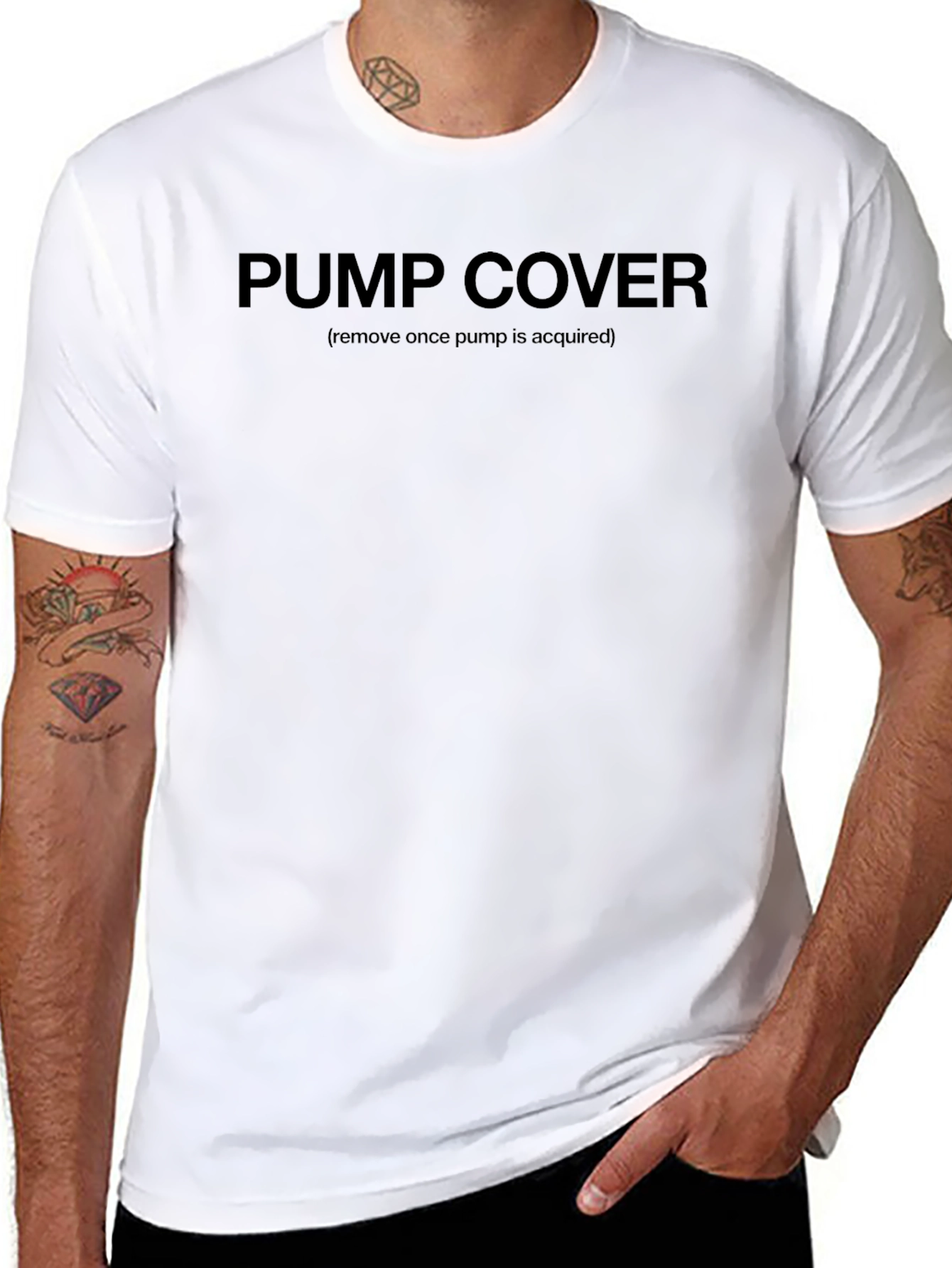 Pump Cover T-Shirt - Gym & Workout Apparel