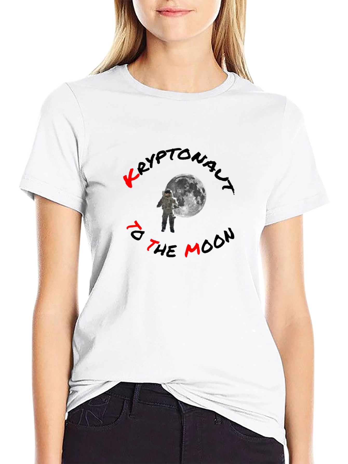Kryptonaut to the Moon Graphic T-Shirt