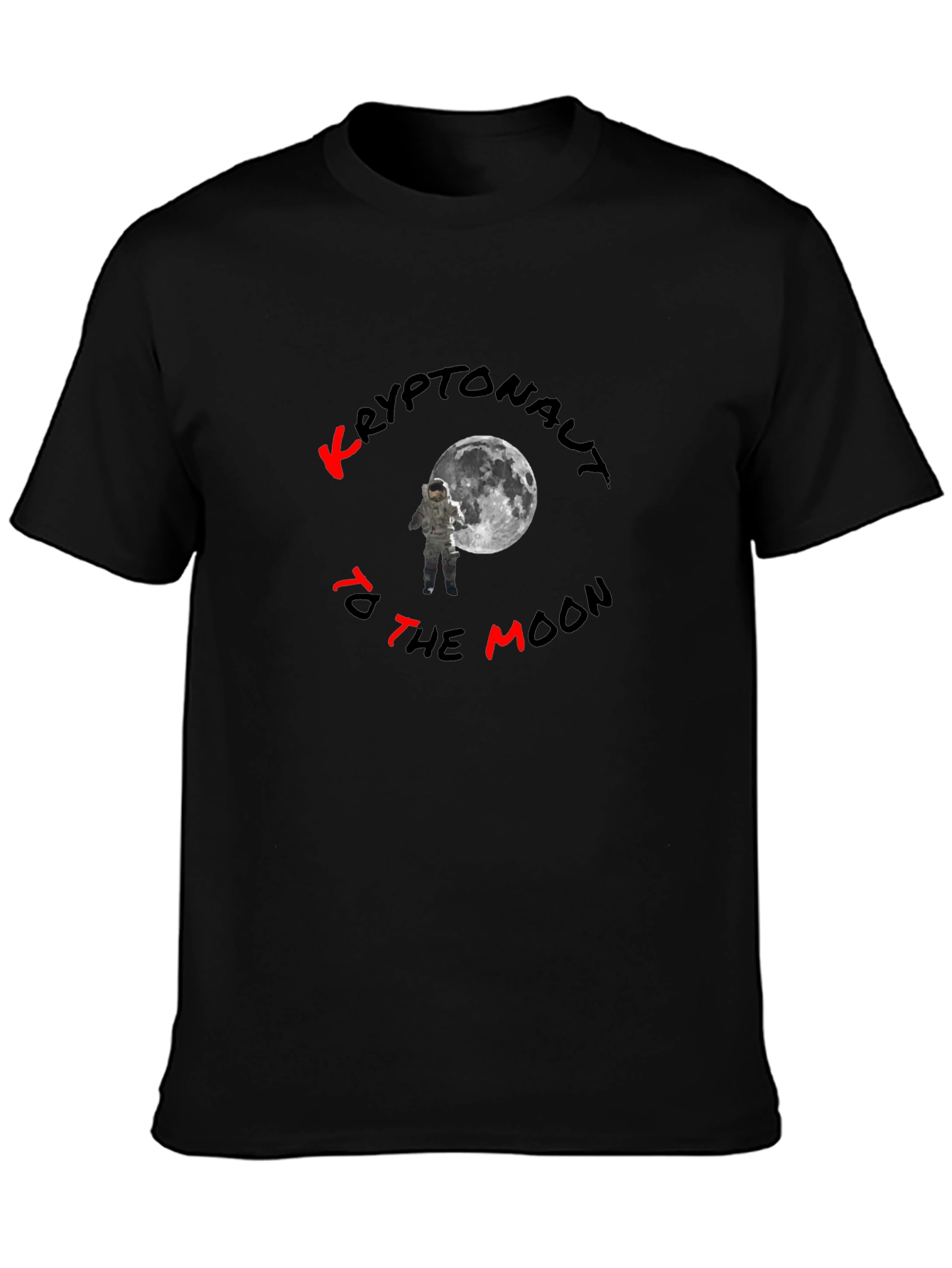 Kryptonaut to the Moon Graphic T-Shirt