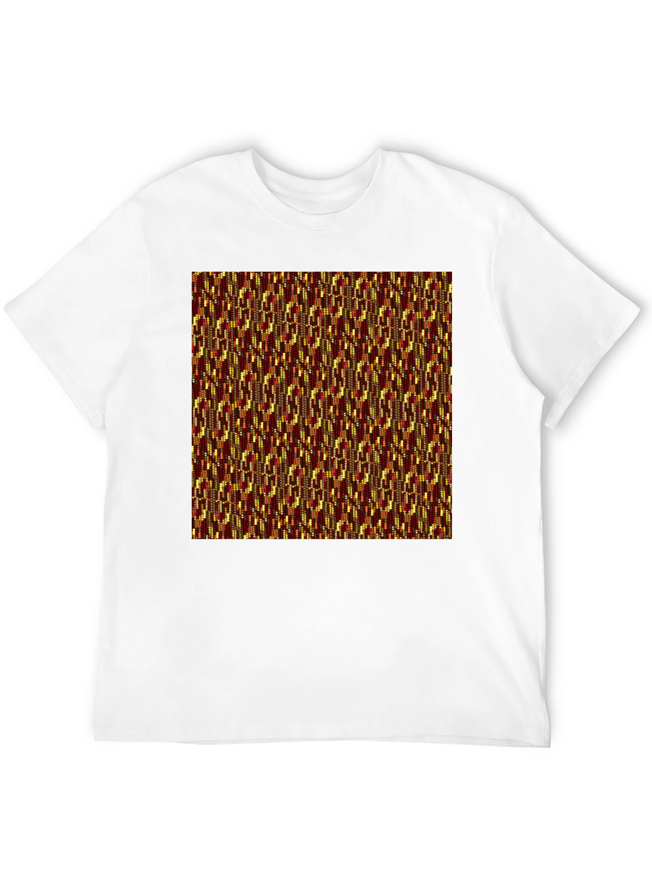 Stylish Kente Cloth Inspired T-Shirt