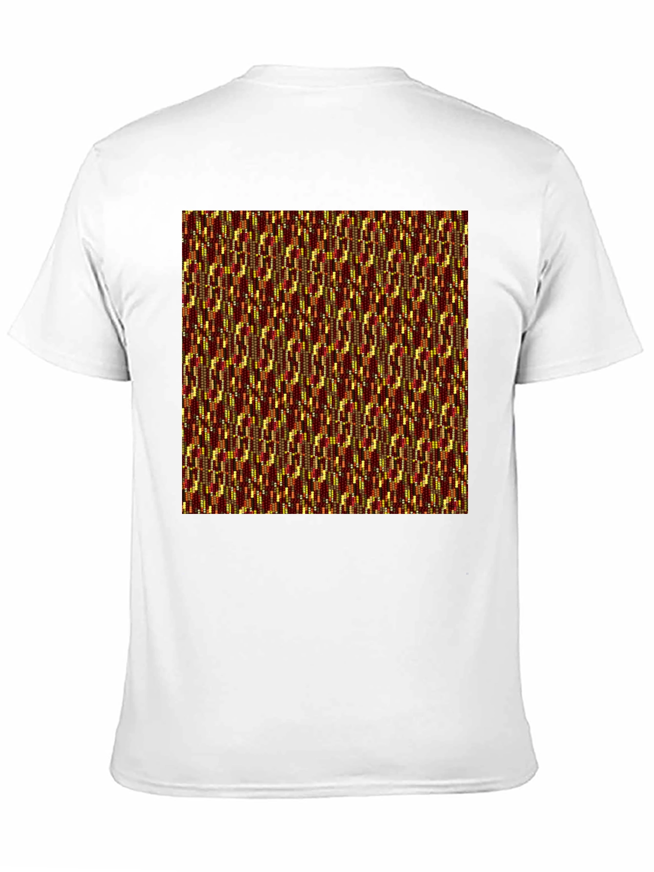 Stylish Kente Cloth Inspired T-Shirt