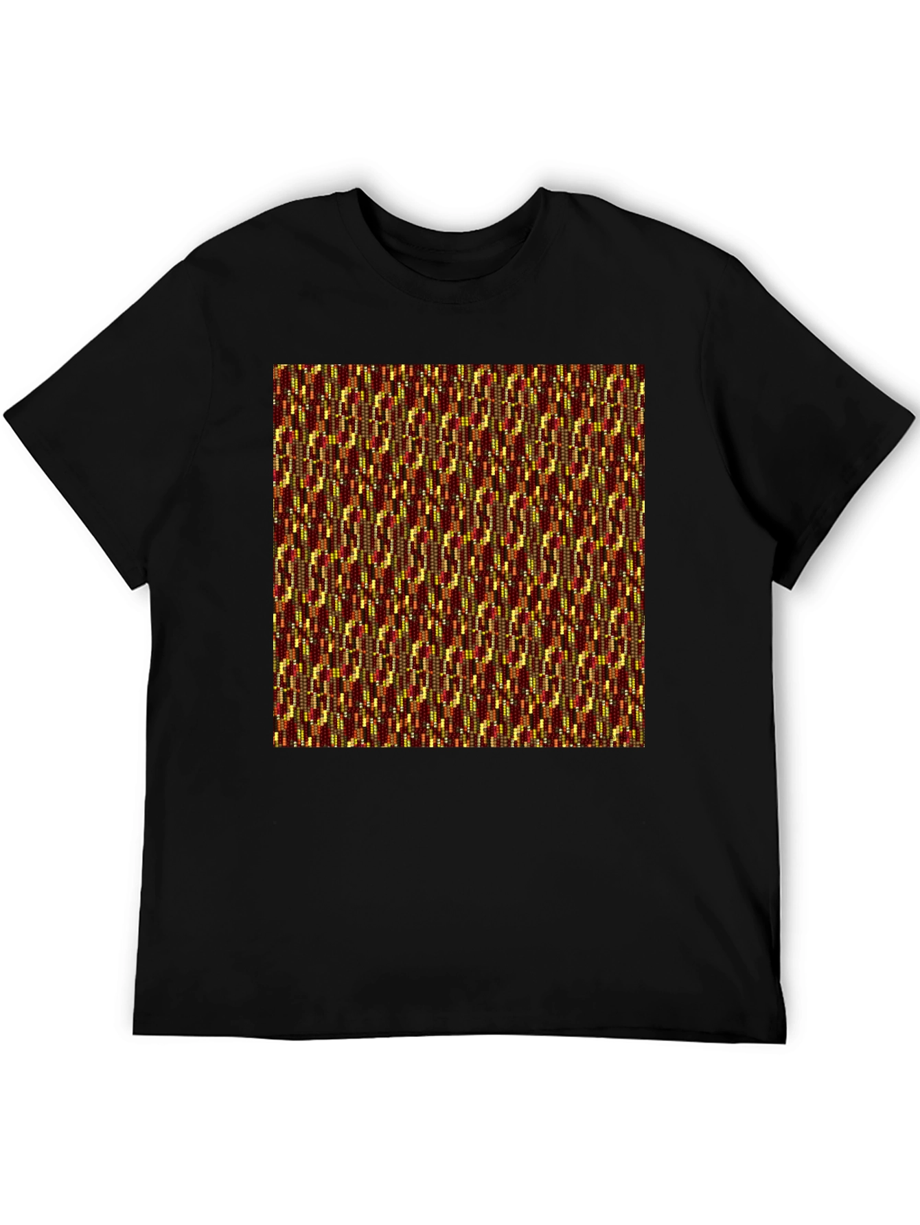 Stylish Kente Cloth Inspired T-Shirt