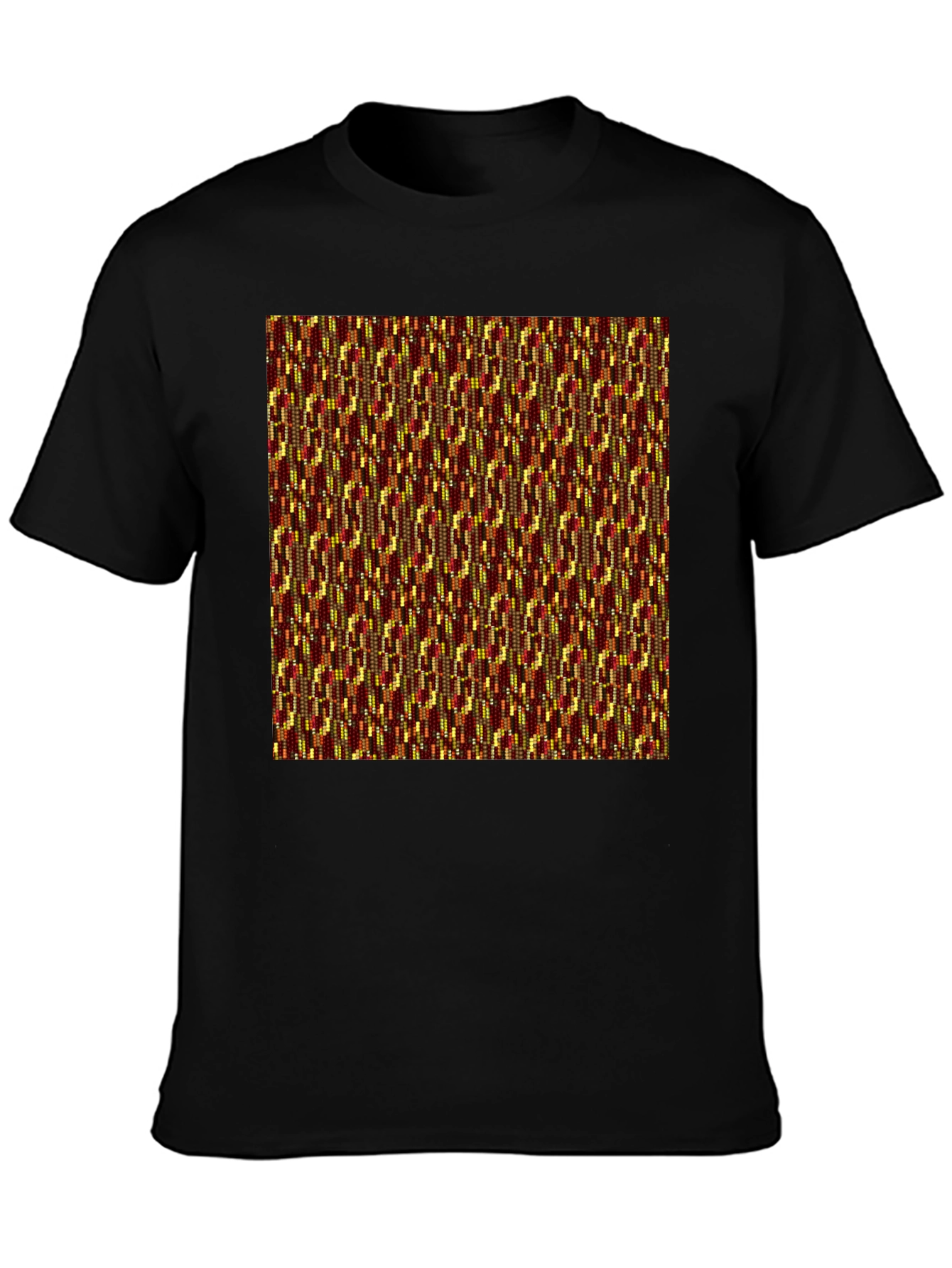 Stylish Kente Cloth Inspired T-Shirt