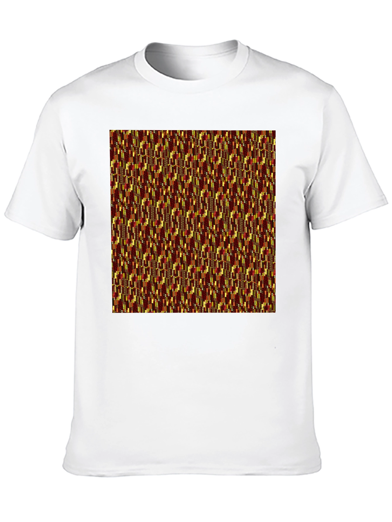 Stylish Kente Cloth Inspired T-Shirt