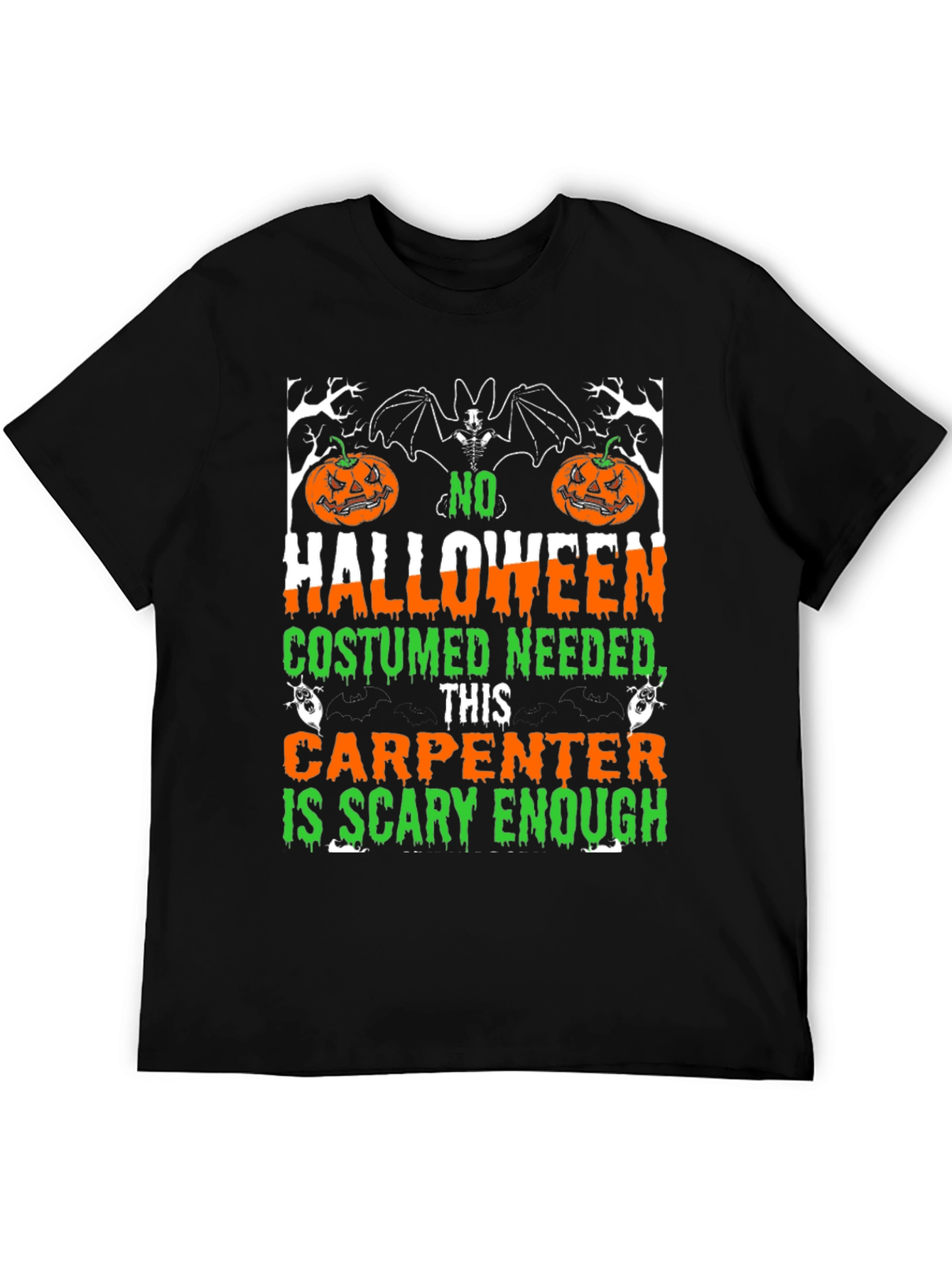 Scary Carpenter Halloween T-Shirt
