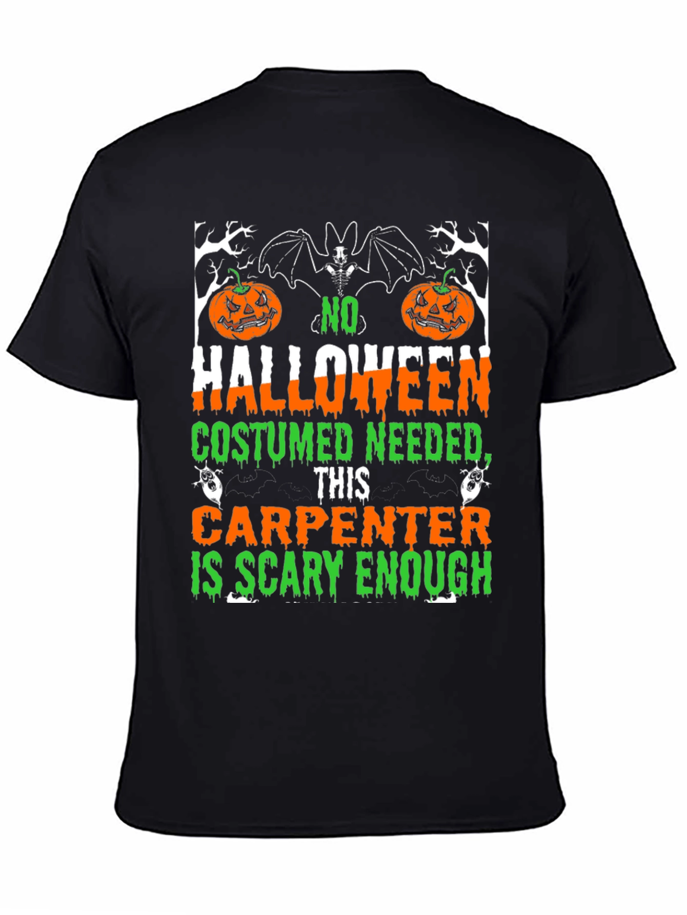Scary Carpenter Halloween T-Shirt