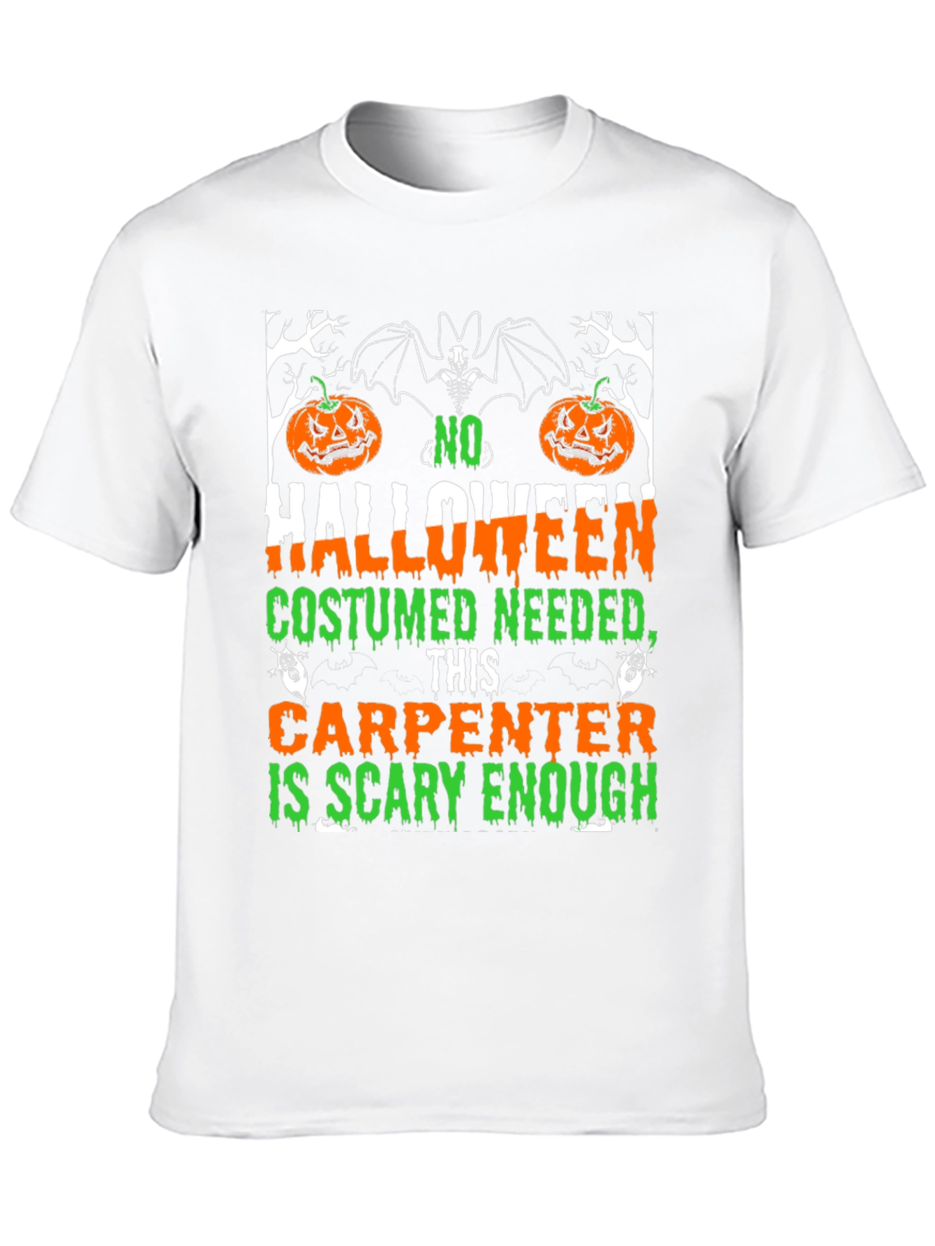 Scary Carpenter Halloween T-Shirt