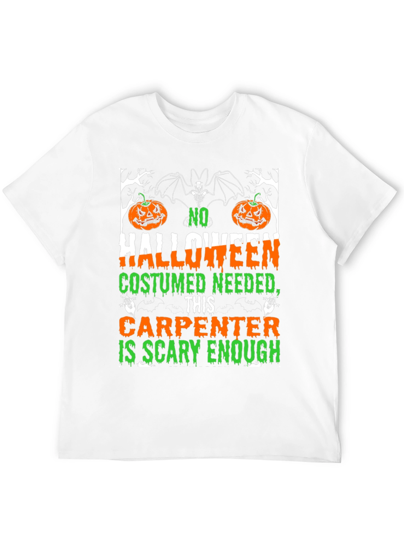 Scary Carpenter Halloween T-Shirt