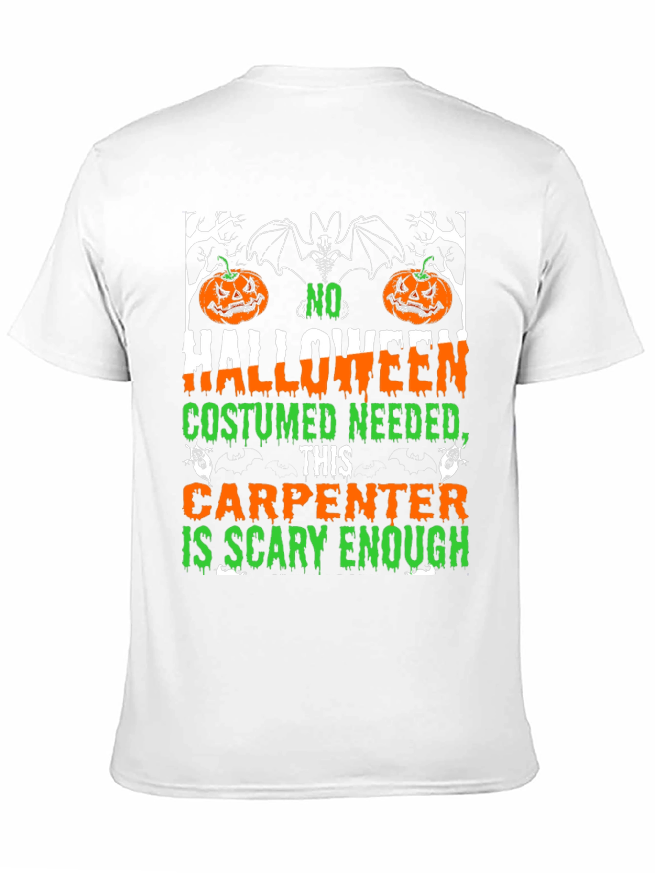 Scary Carpenter Halloween T-Shirt