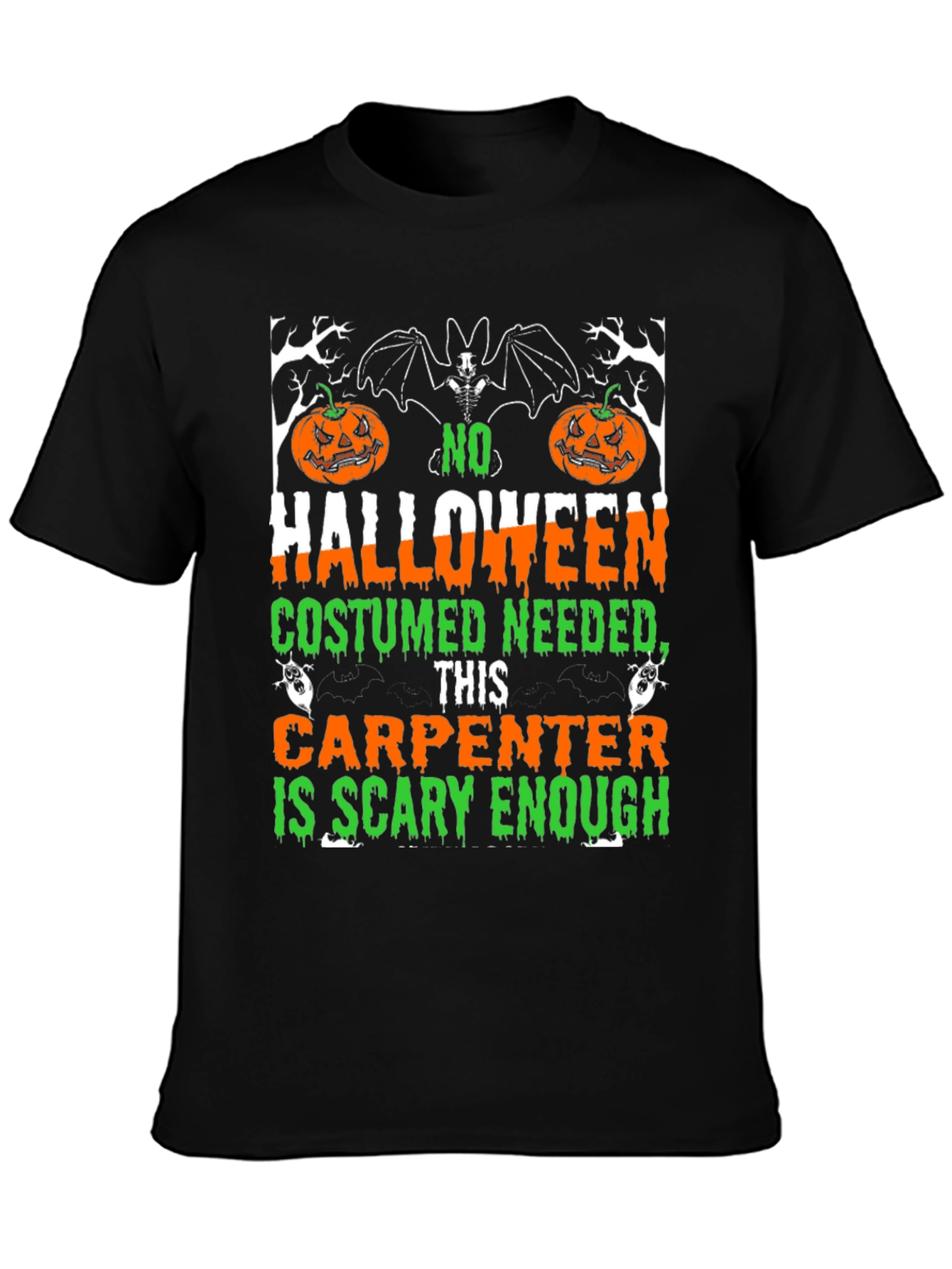 Scary Carpenter Halloween T-Shirt