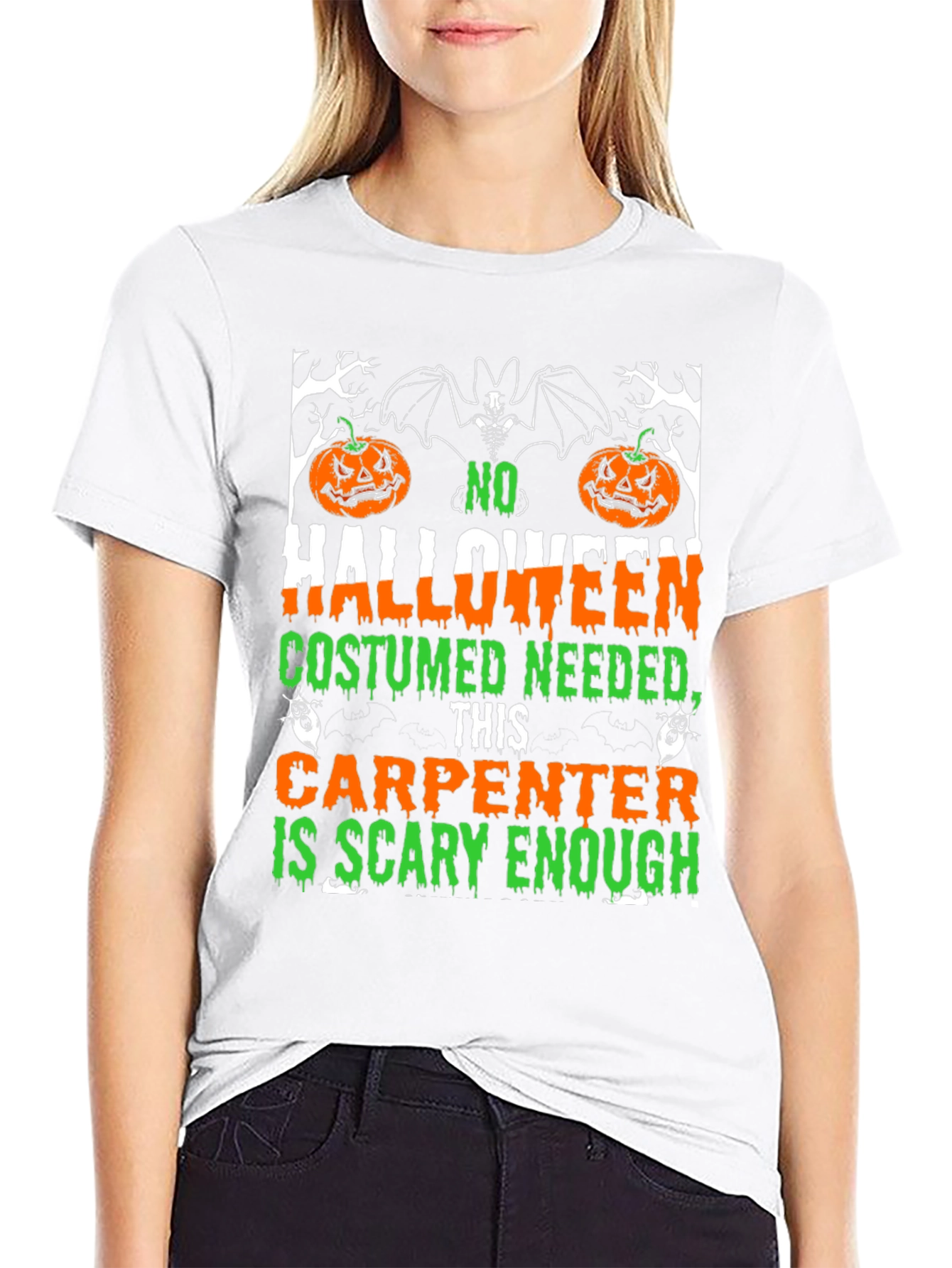 Scary Carpenter Halloween T-Shirt