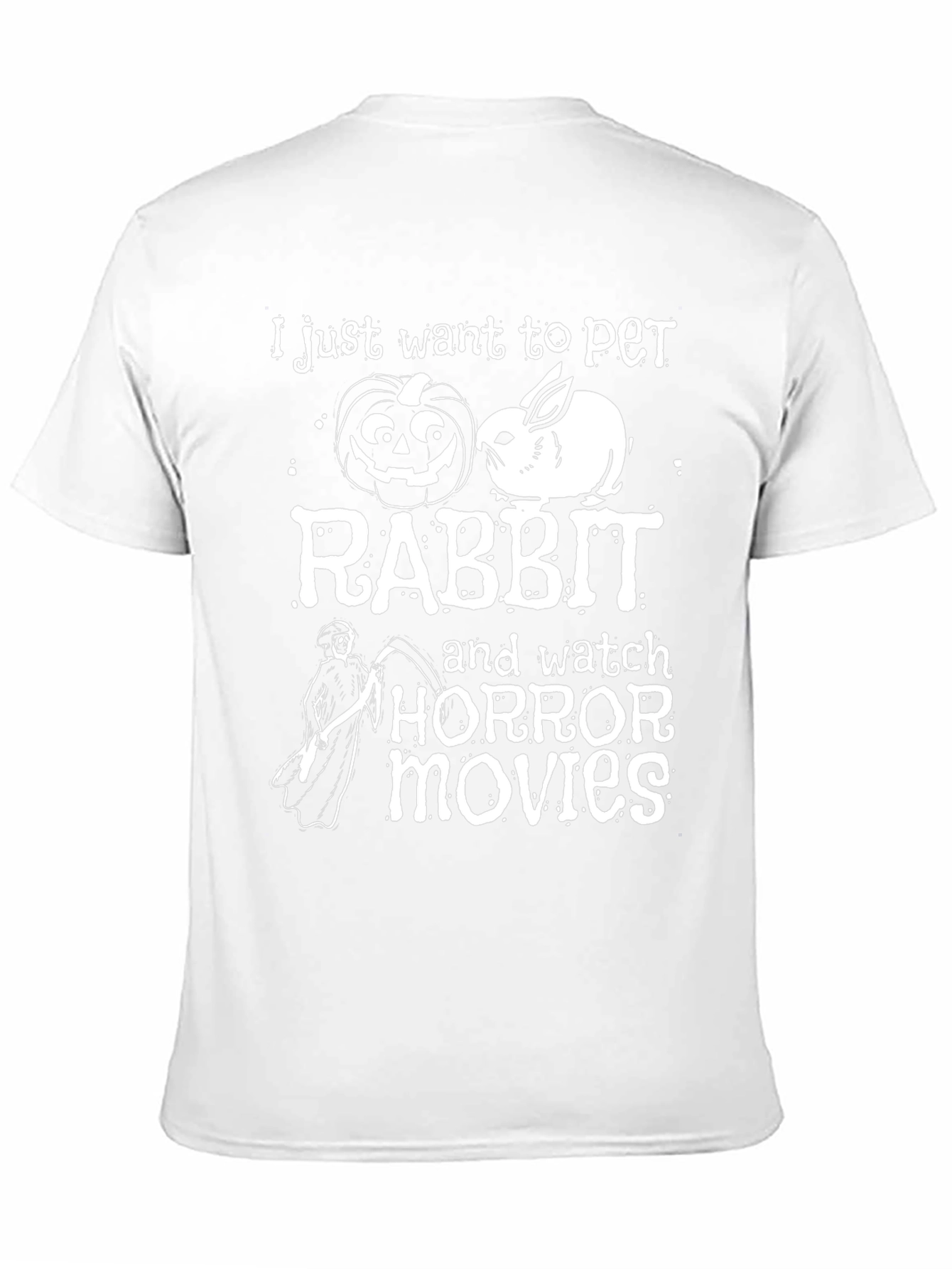 Rabbit Horror Movie Halloween T-Shirt