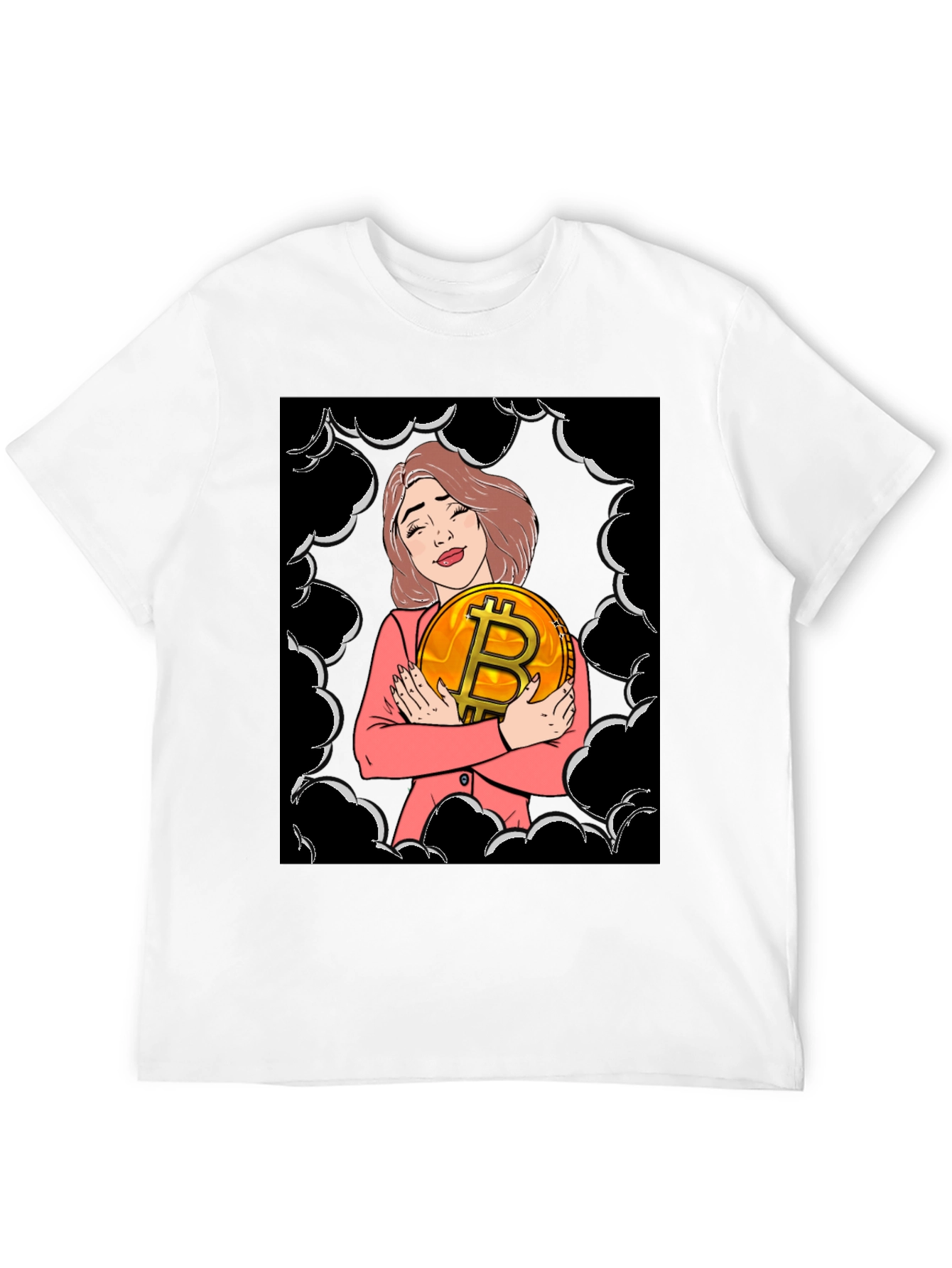 Bitcoin Girl T-Shirt - Crypto Lover Tee