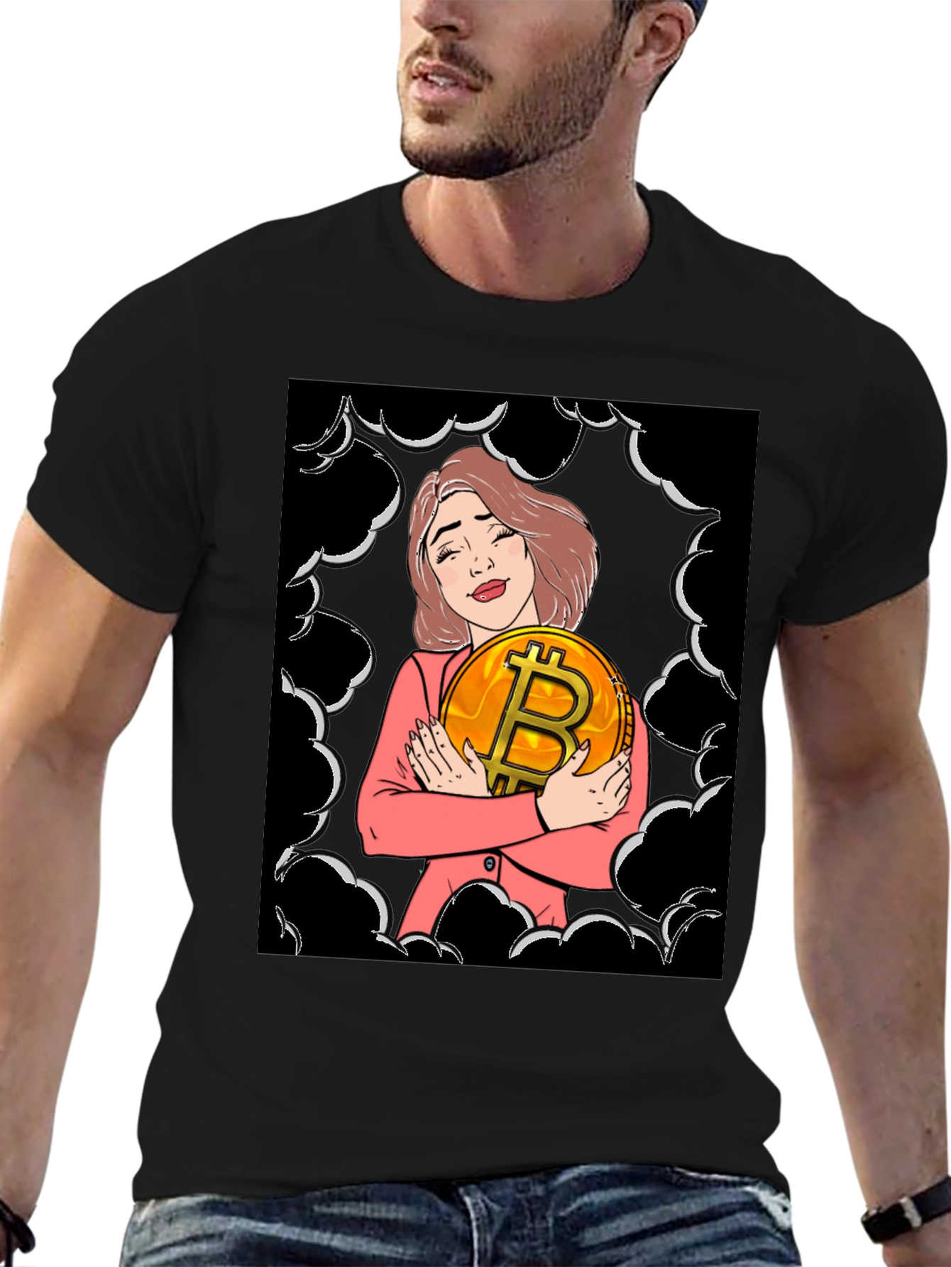 Bitcoin Girl T-Shirt - Crypto Lover Tee