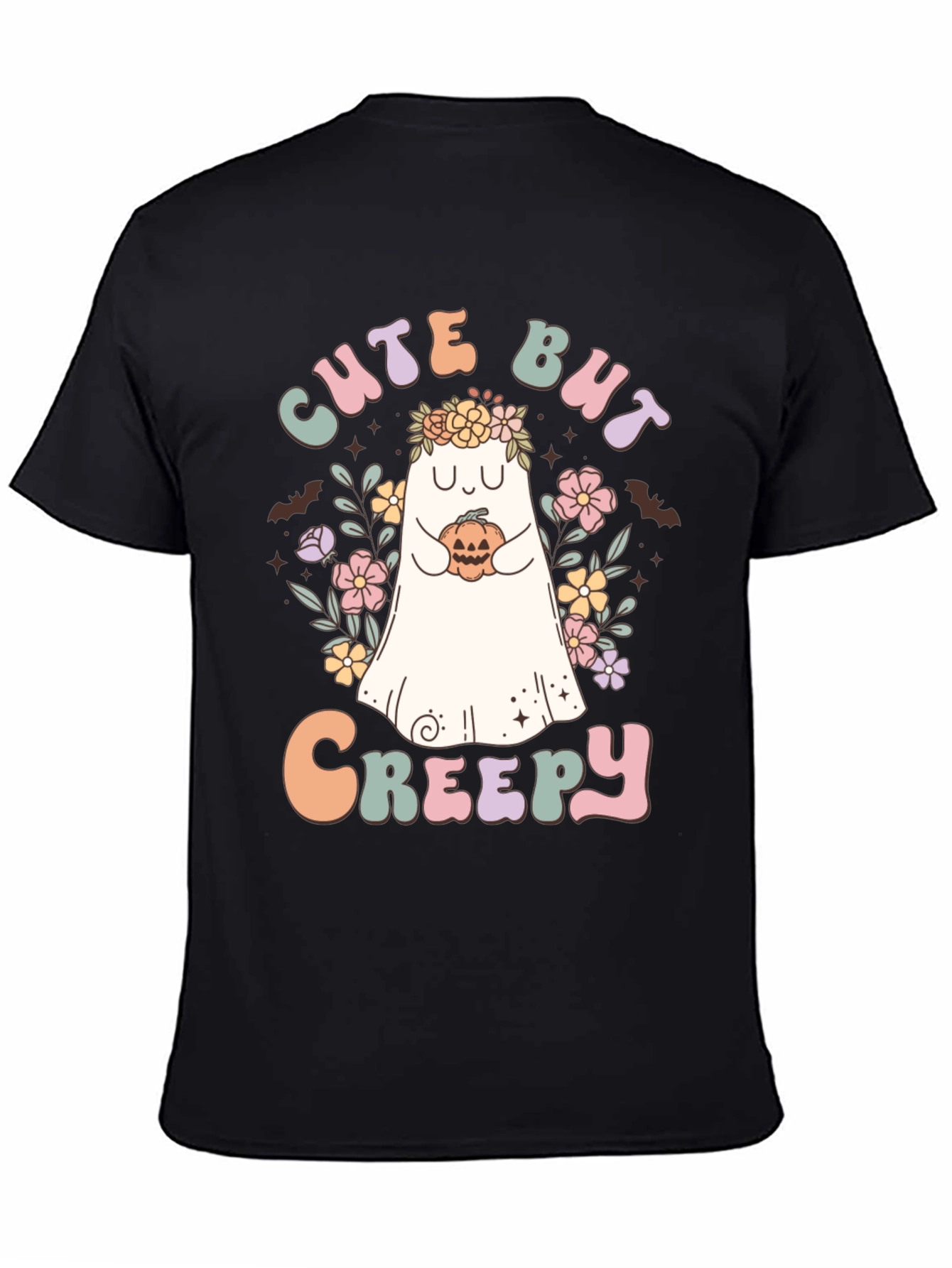 Cute But Creepy Halloween Ghost T-Shirt