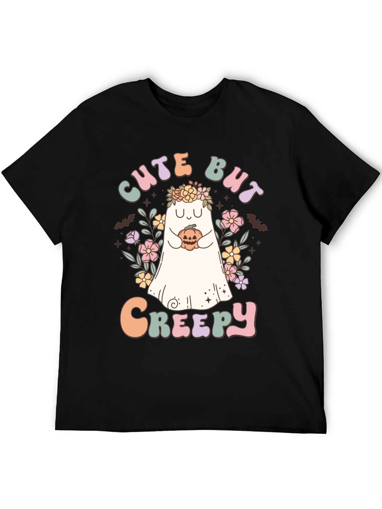 Cute But Creepy Halloween Ghost T-Shirt