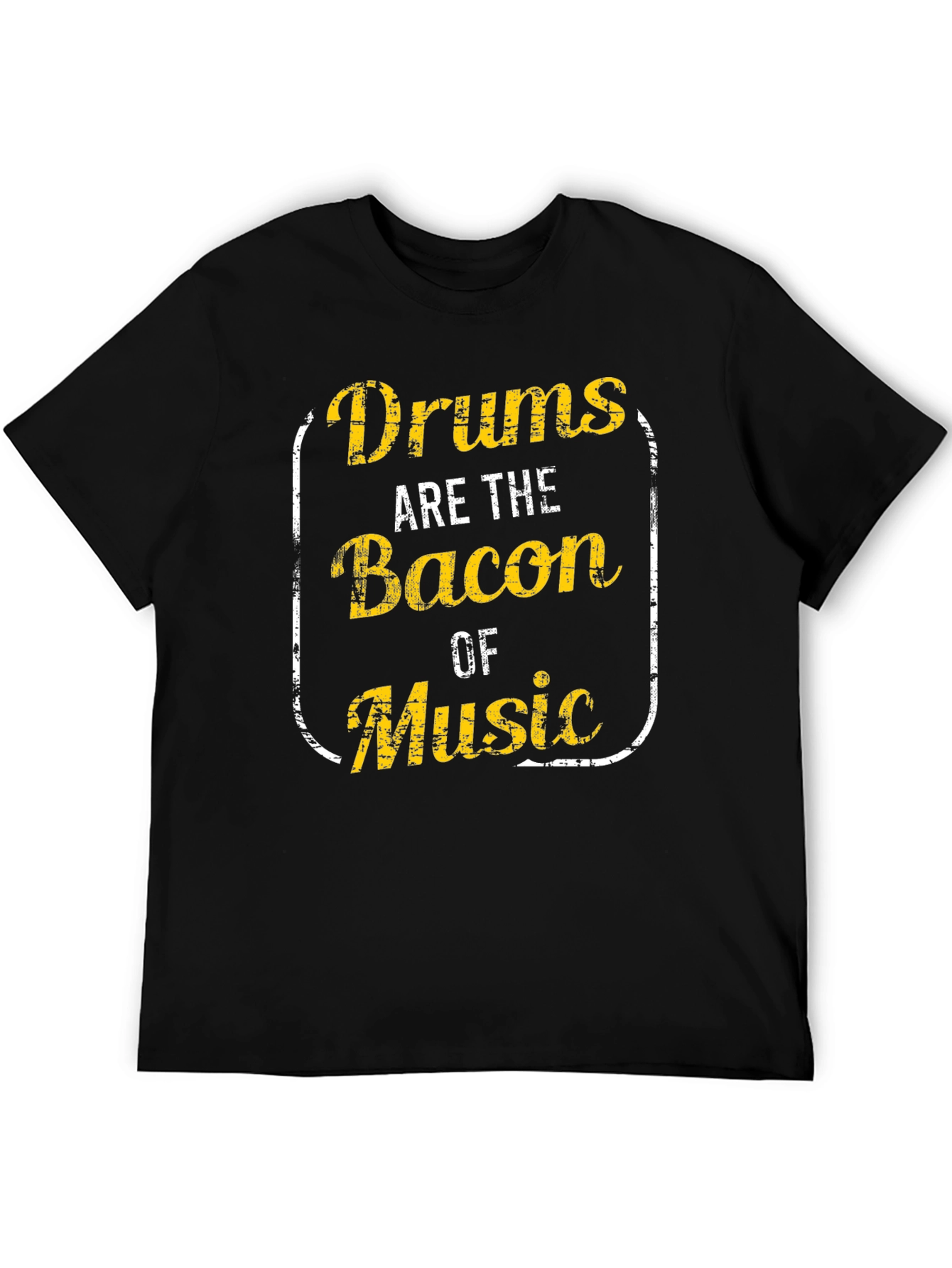 Drums are the Bacon of Music Graphic Tee