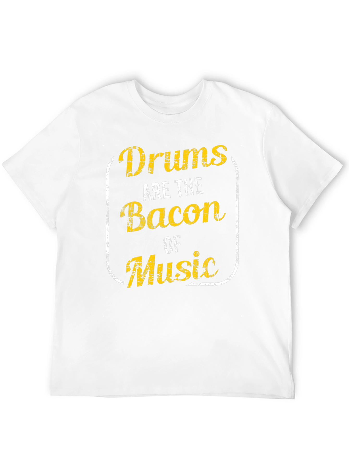 Drums are the Bacon of Music Graphic Tee