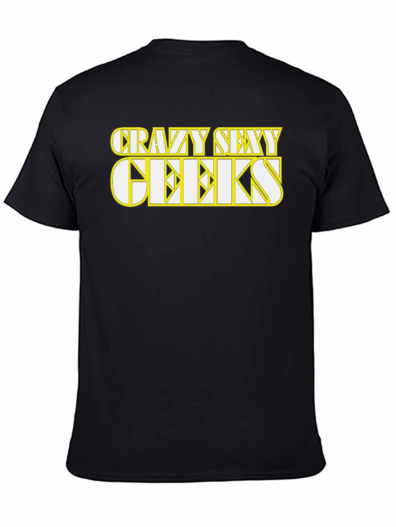 Crazy Sexy Geeks Black Graphic Tee