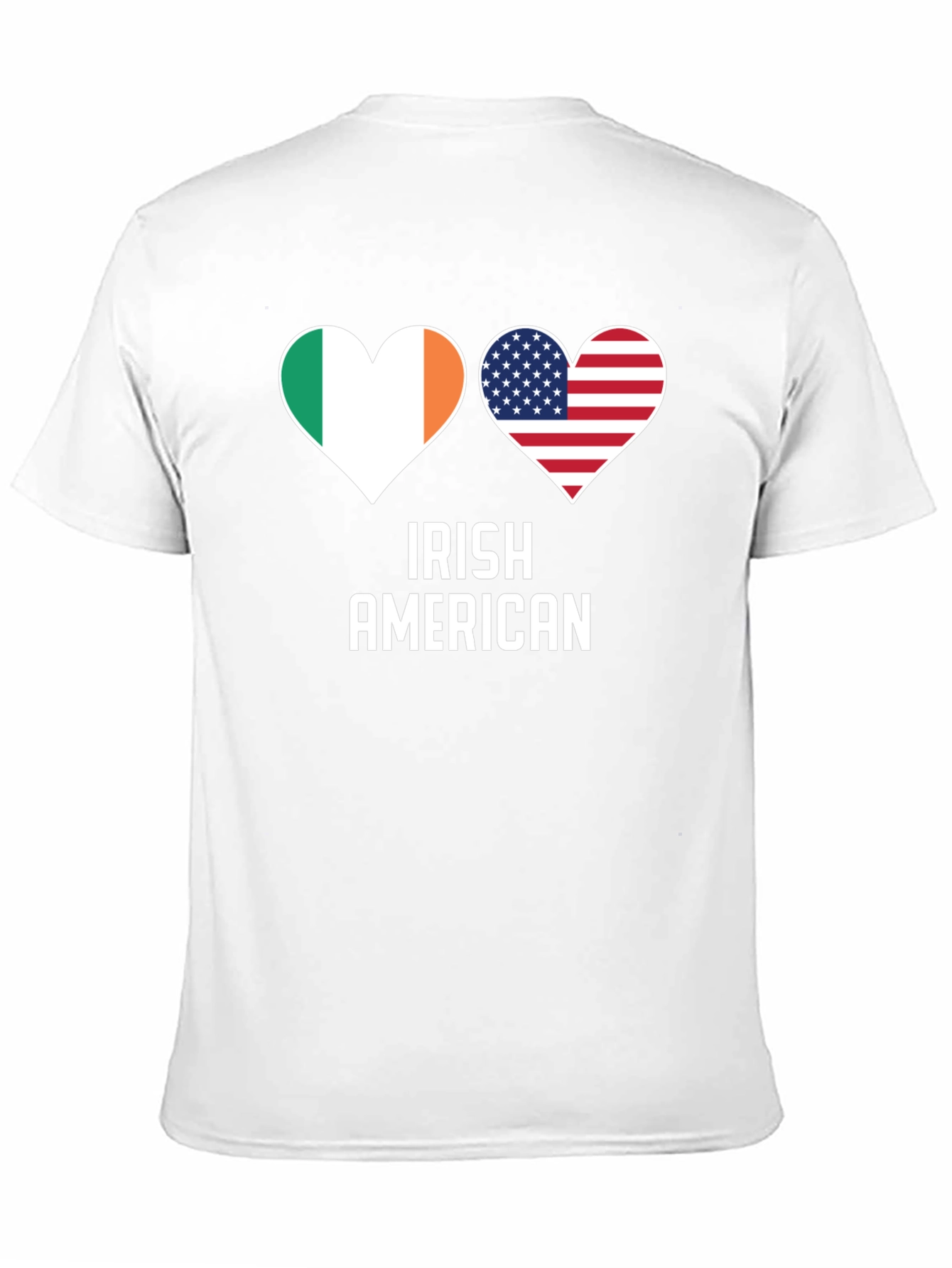 Irish American Pride T-Shirt Shamrock Flag