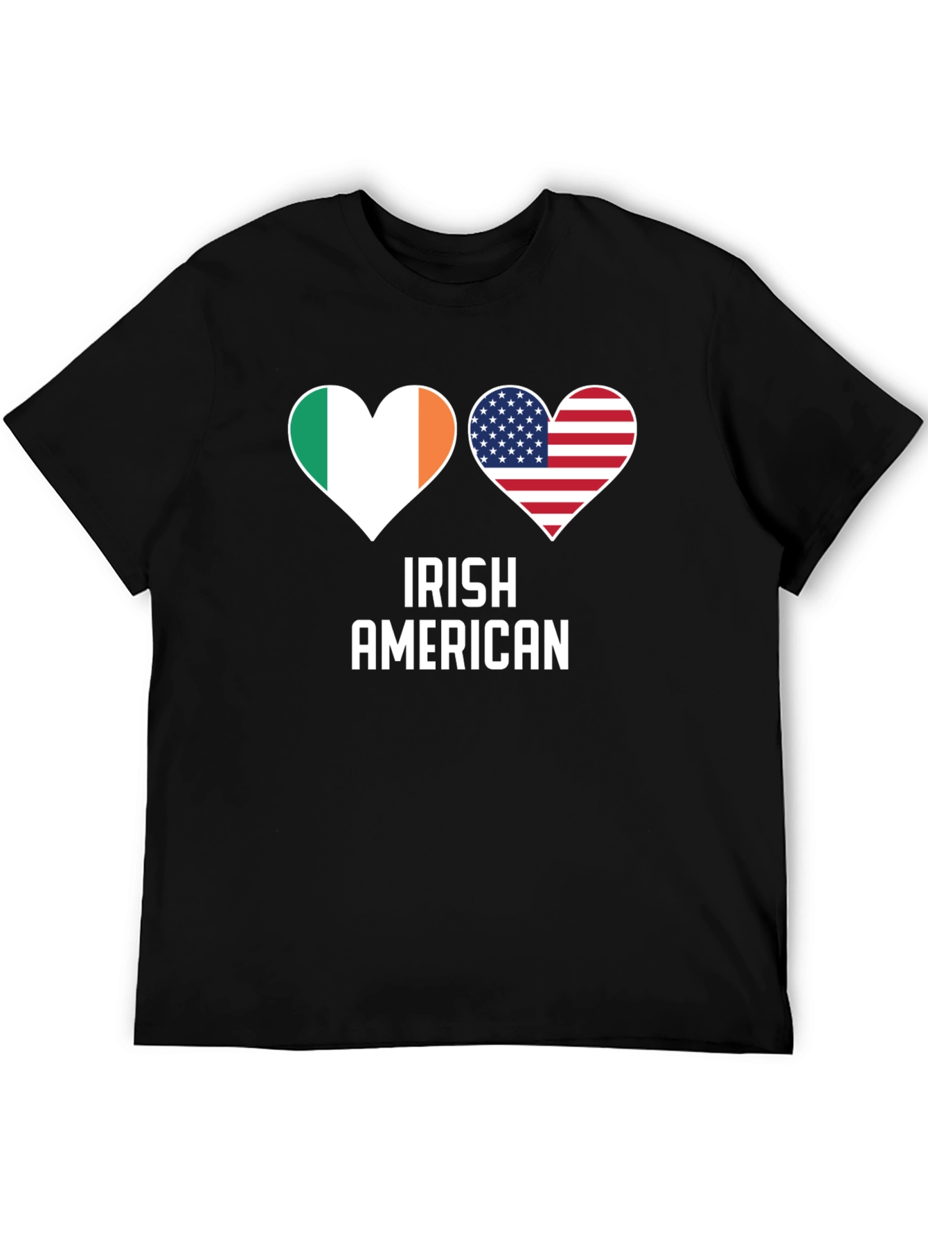 Irish American Pride T-Shirt Shamrock Flag