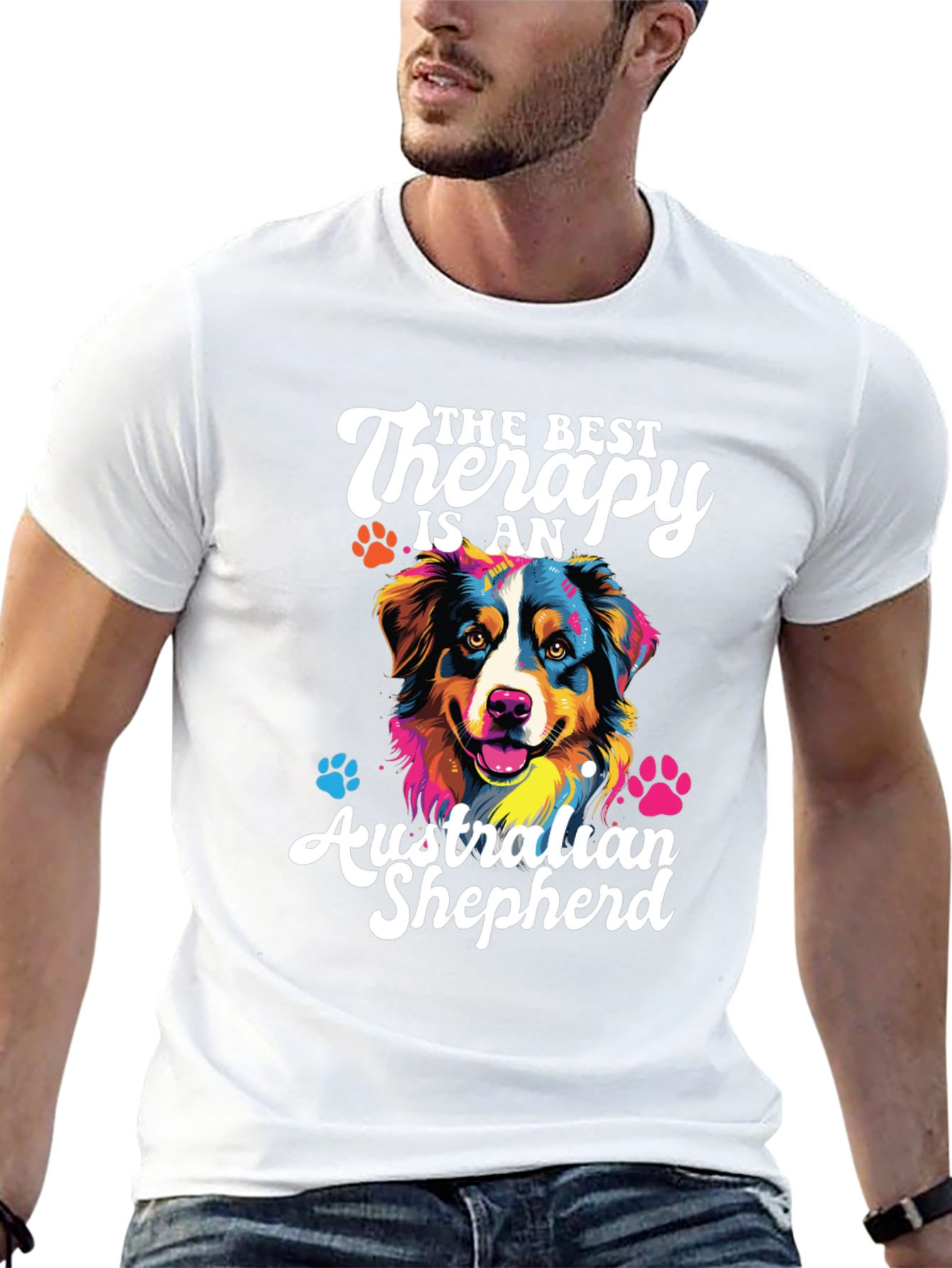 Best Therapy Australian Shepherd T-Shirt