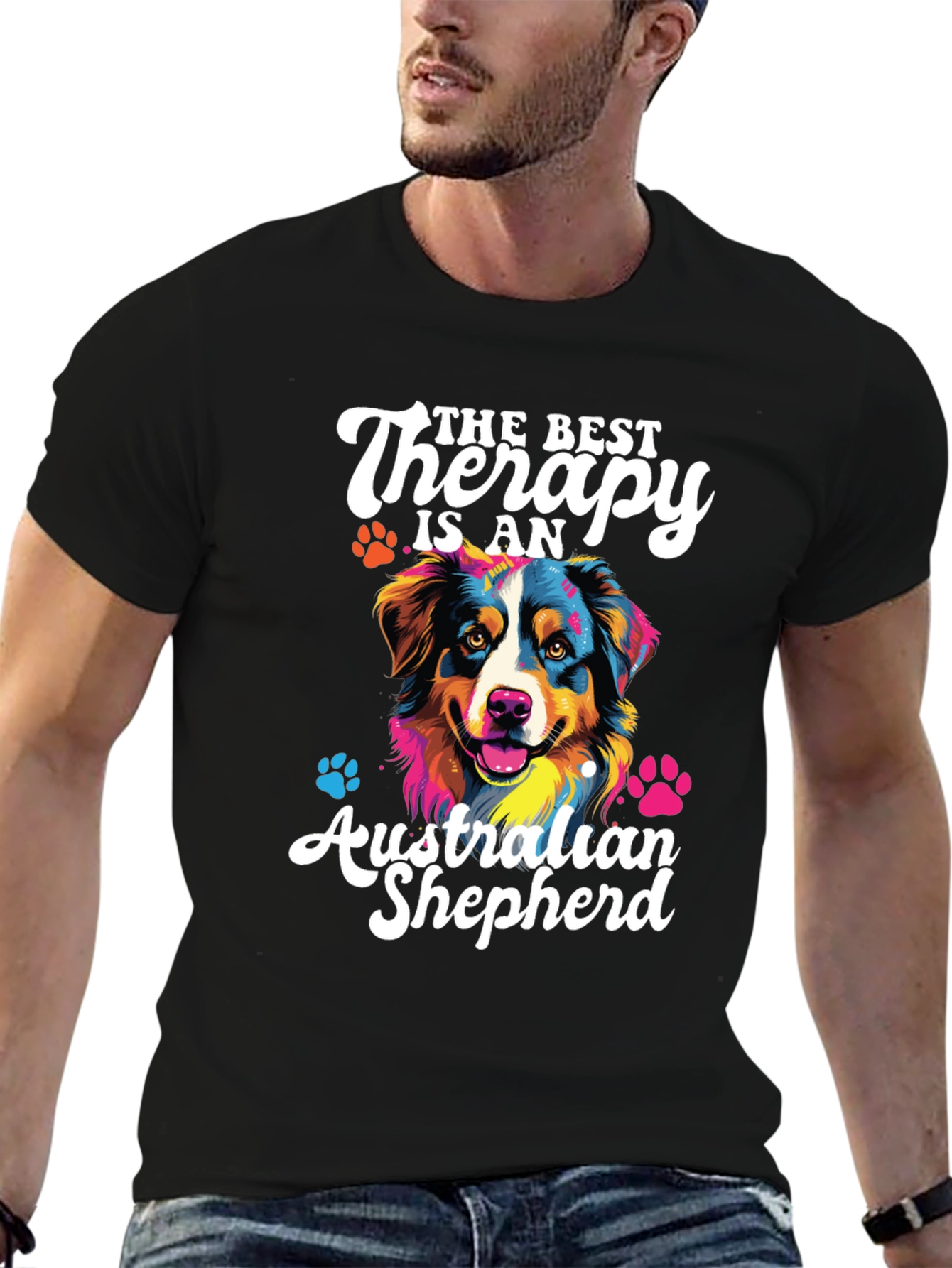Best Therapy Australian Shepherd T-Shirt