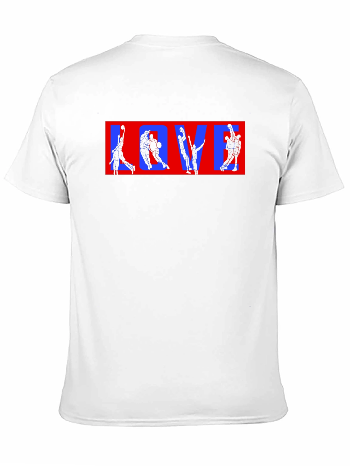 Basketball LOVE Graphic T-Shirt - Black
