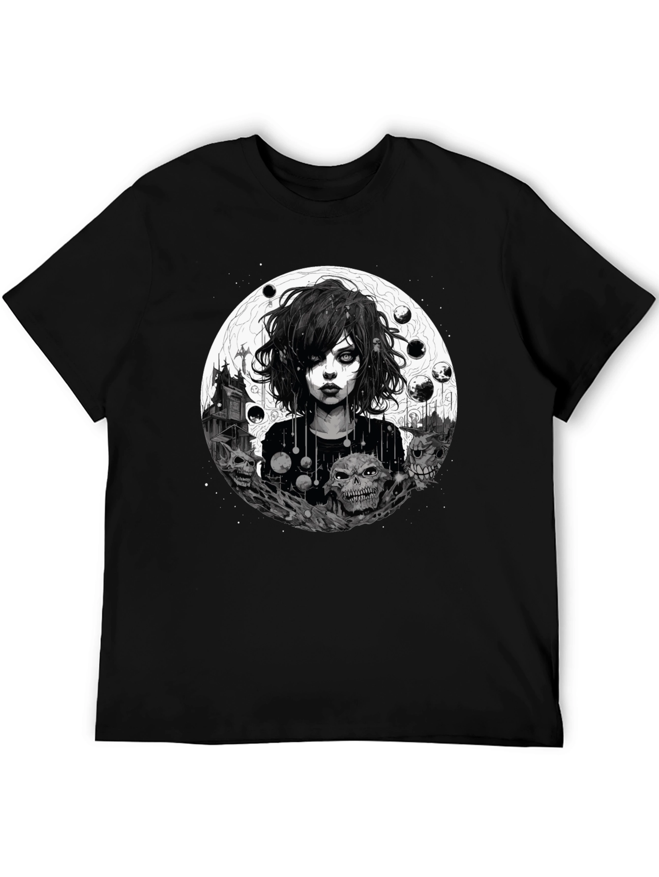 Gothic Skull Graphic Tee