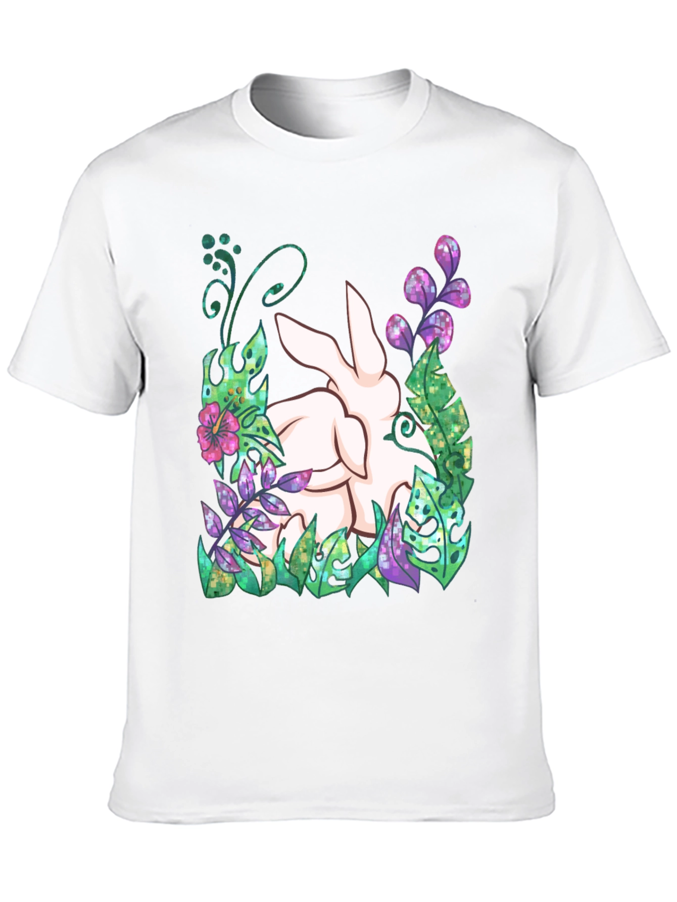 Nature Bunny Graphic Tee