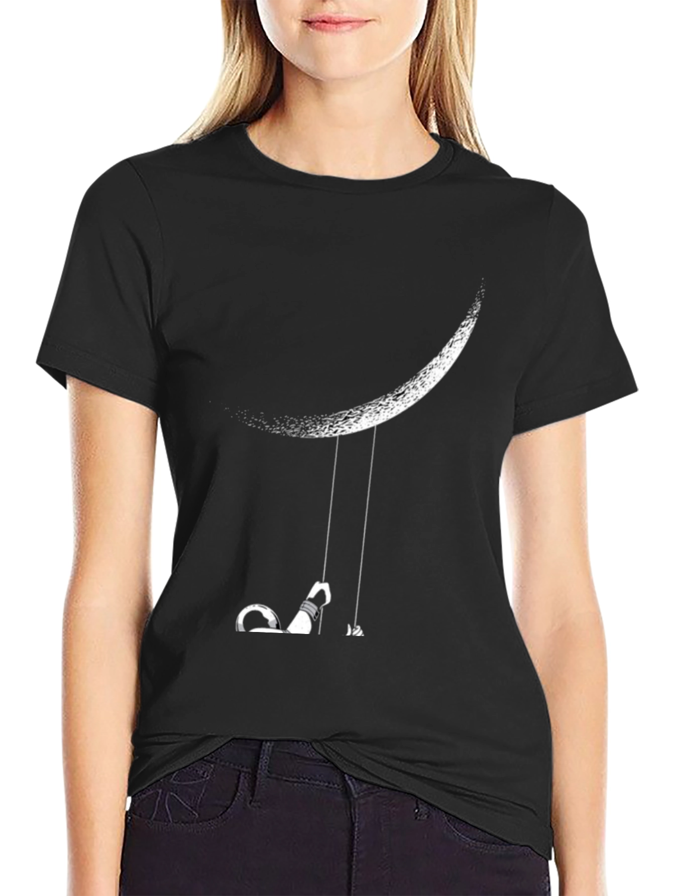 Astronaut Moon Swing Graphic Tee