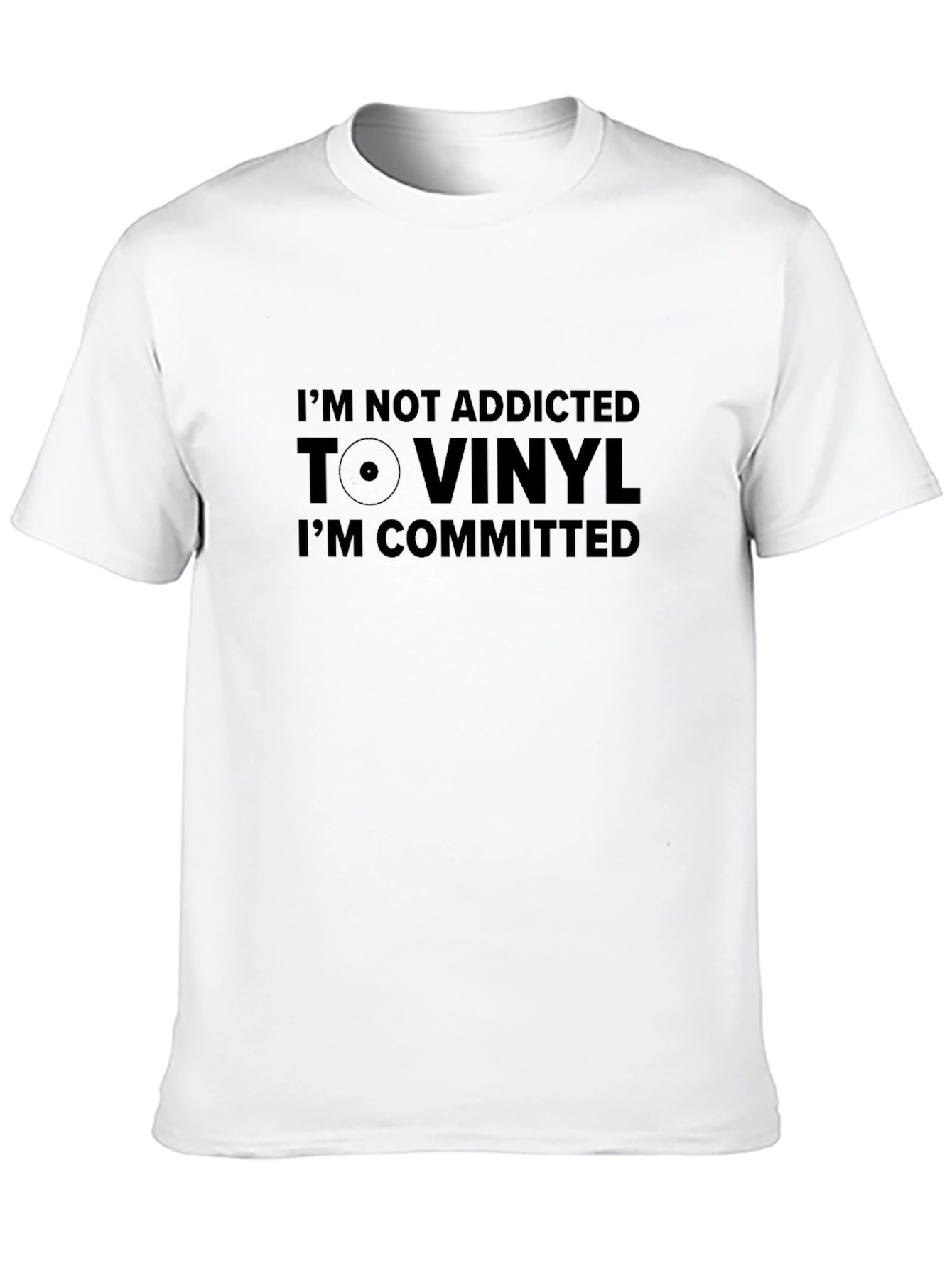 Im Committed to Vinyl T-Shirt