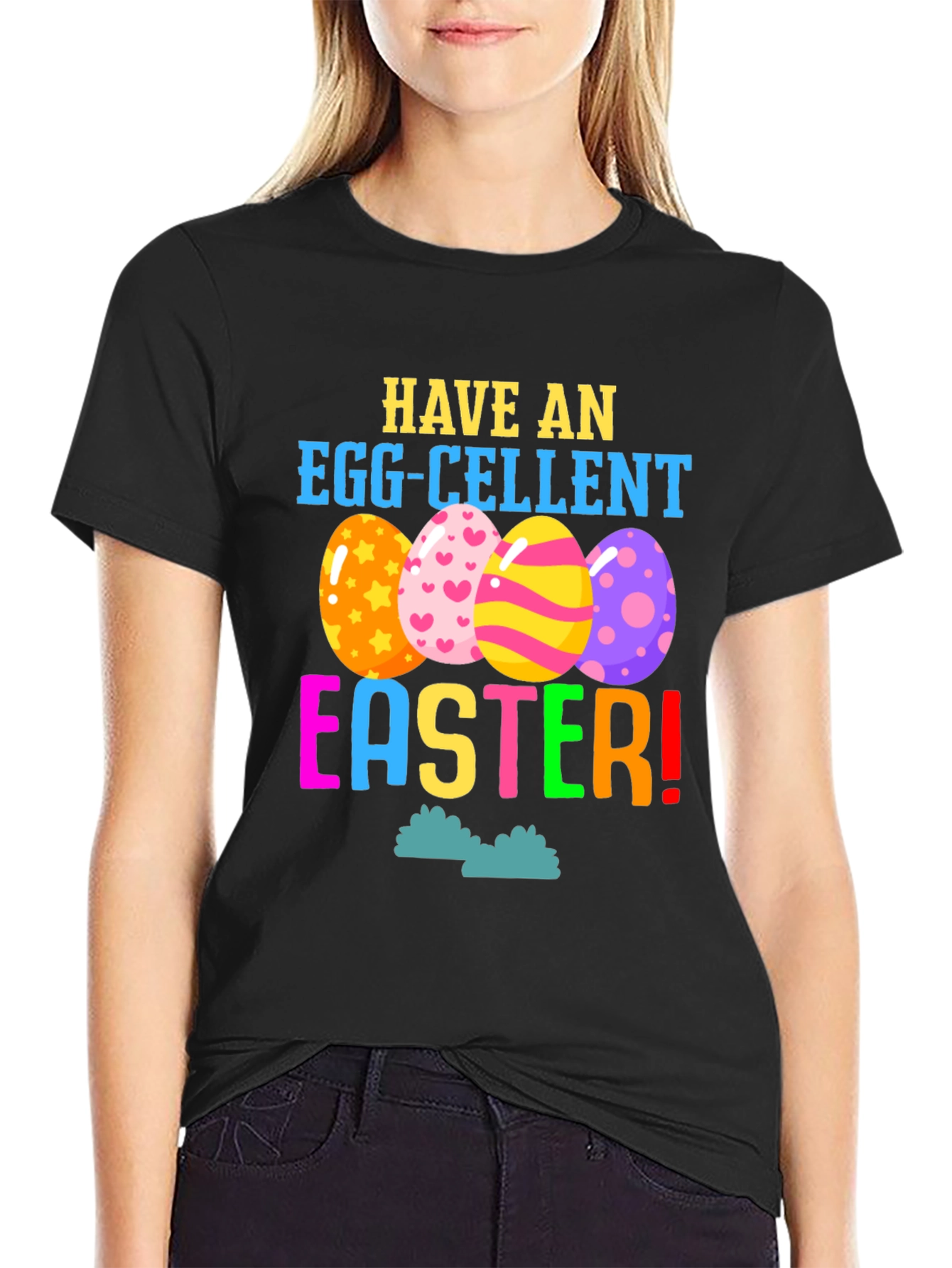 Egg-cellent Easter Graphic Tee