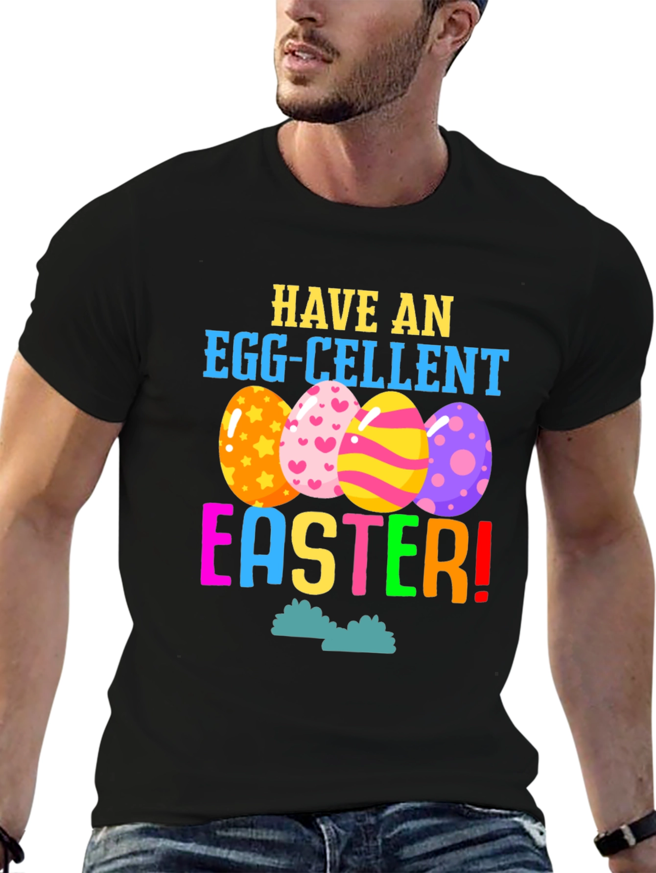 Egg-cellent Easter Graphic Tee