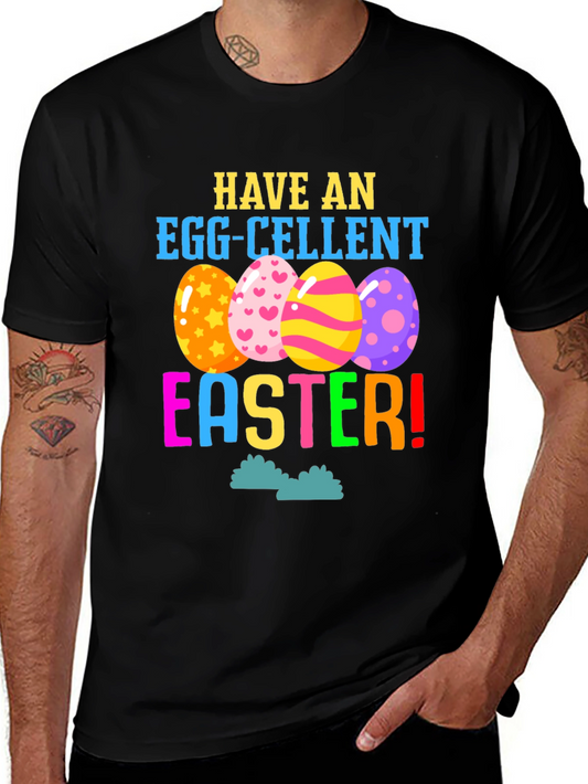 Egg-cellent Easter Graphic Tee