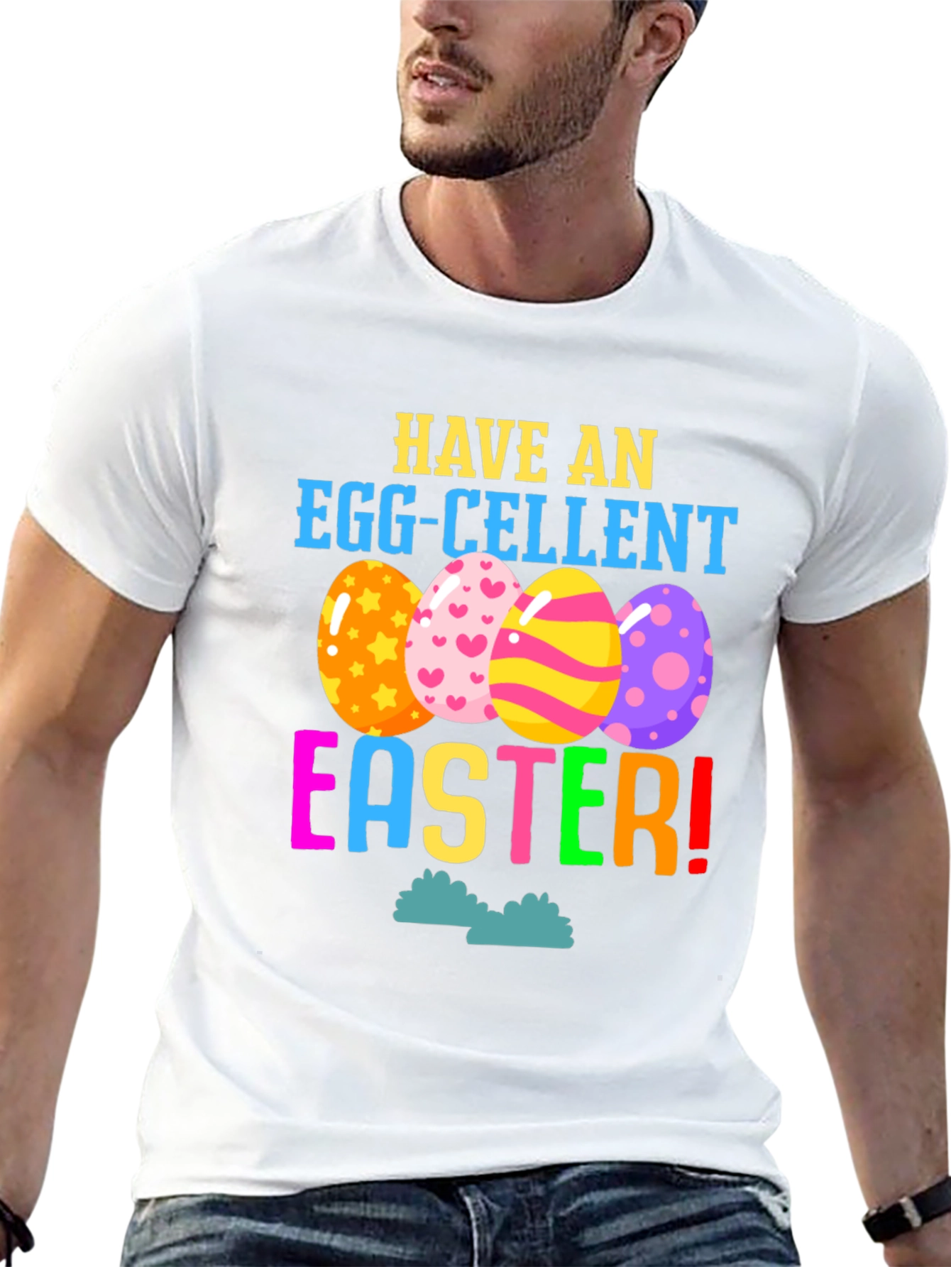 Egg-cellent Easter Graphic Tee