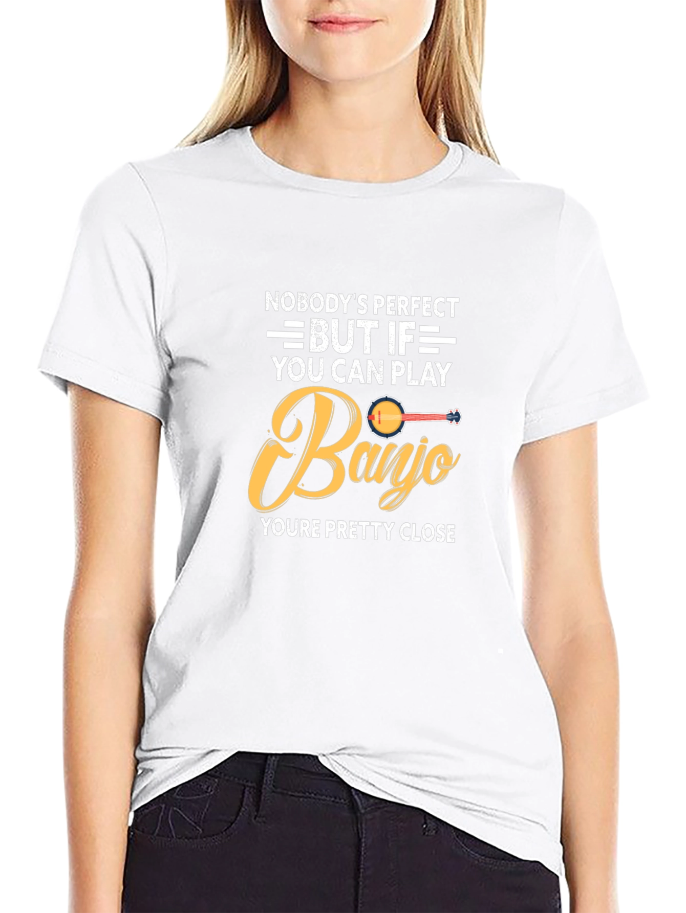 Banjo Player T-Shirt: Nobodys Perfect Gift for Musician