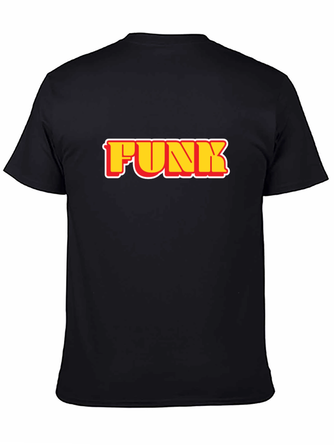 Funk Graphic Black T-Shirt - Retro Style