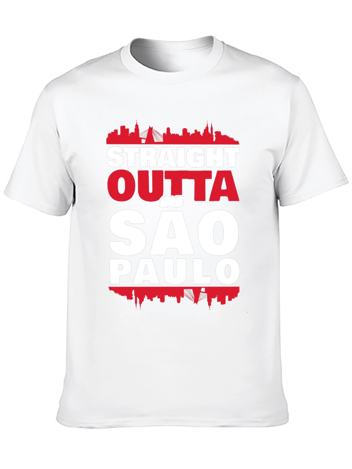 Straight Outta São Paulo T-Shirt - Black