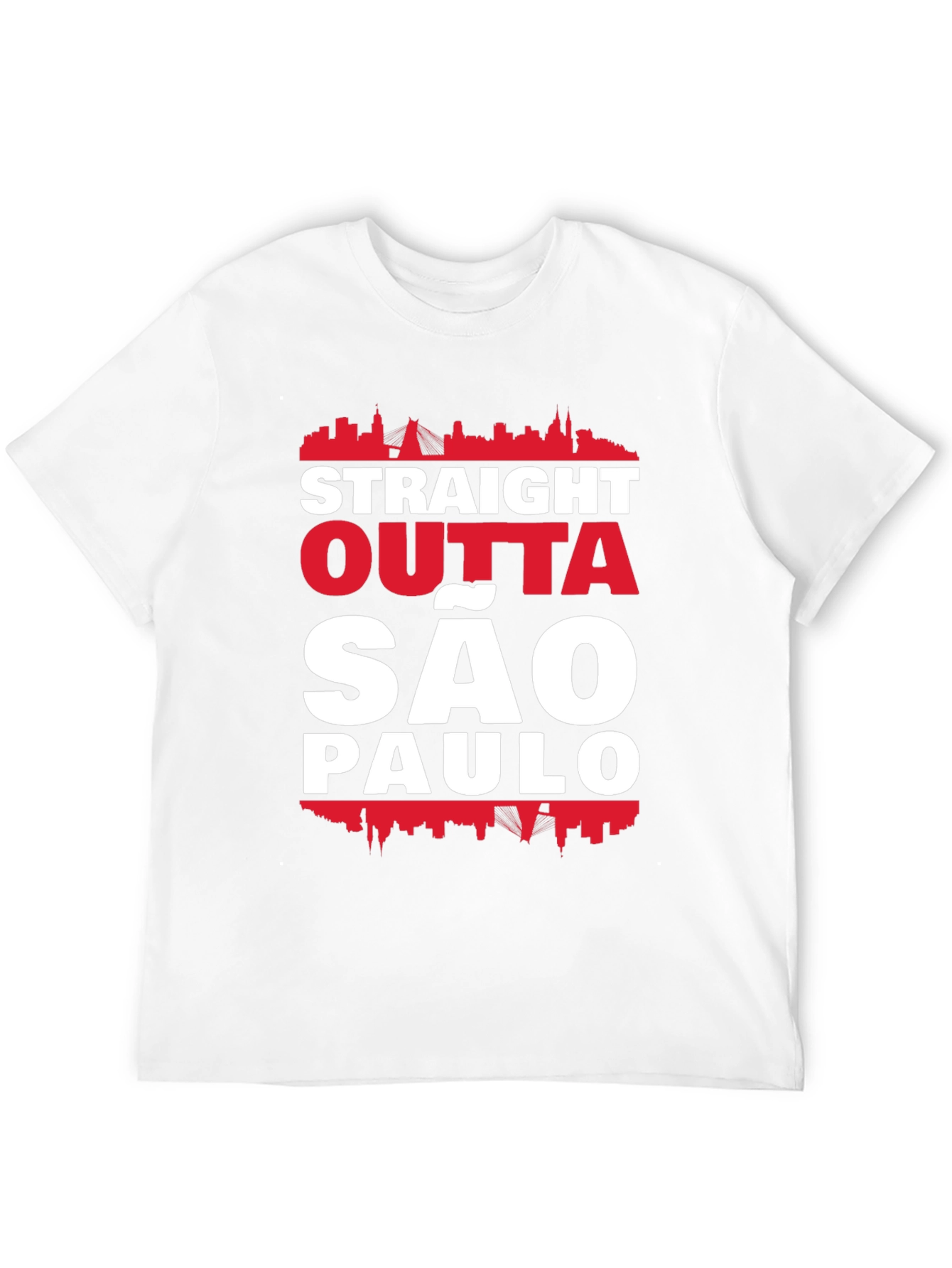 Straight Outta São Paulo T-Shirt - Black