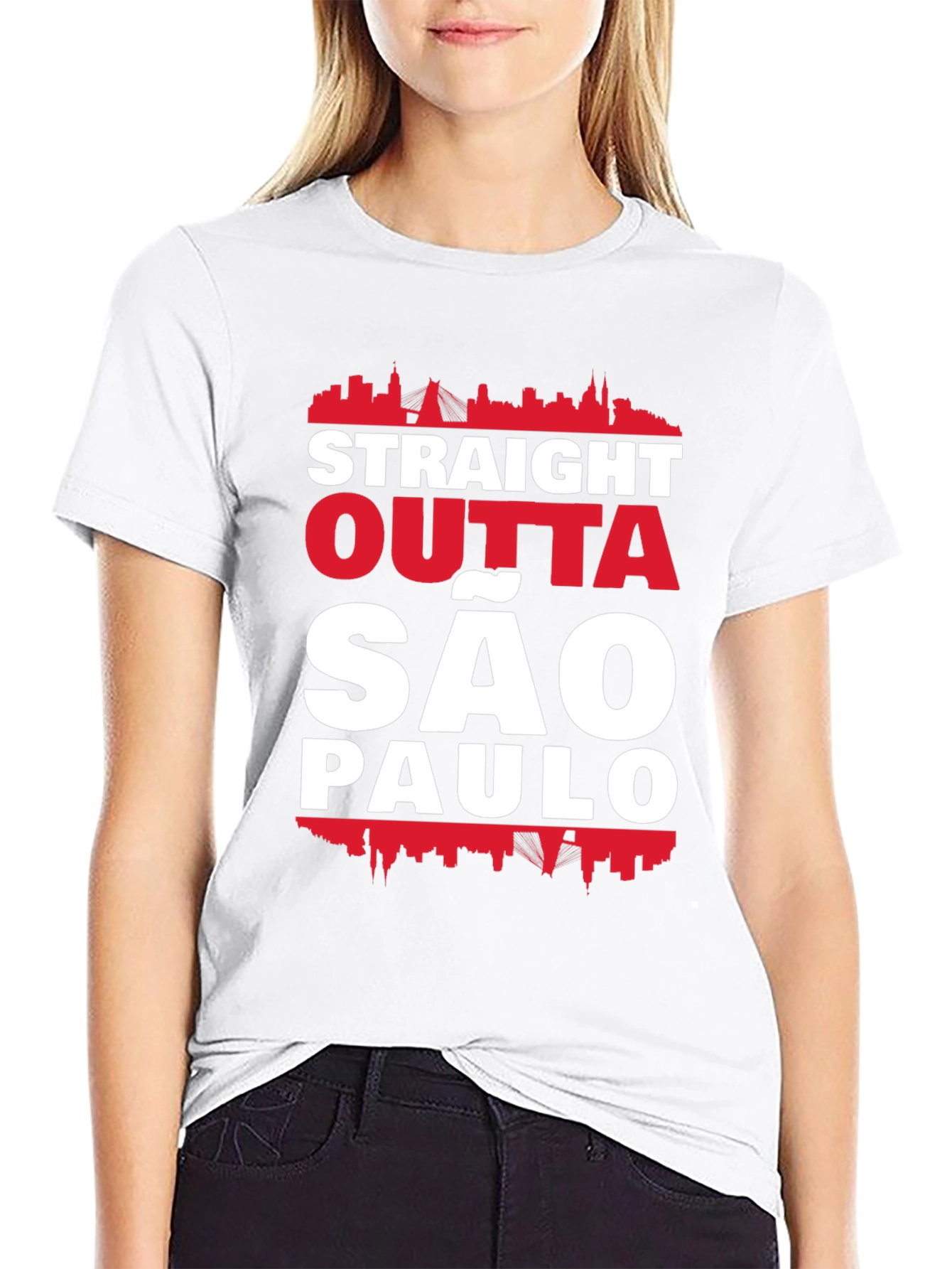 Straight Outta São Paulo T-Shirt - Black