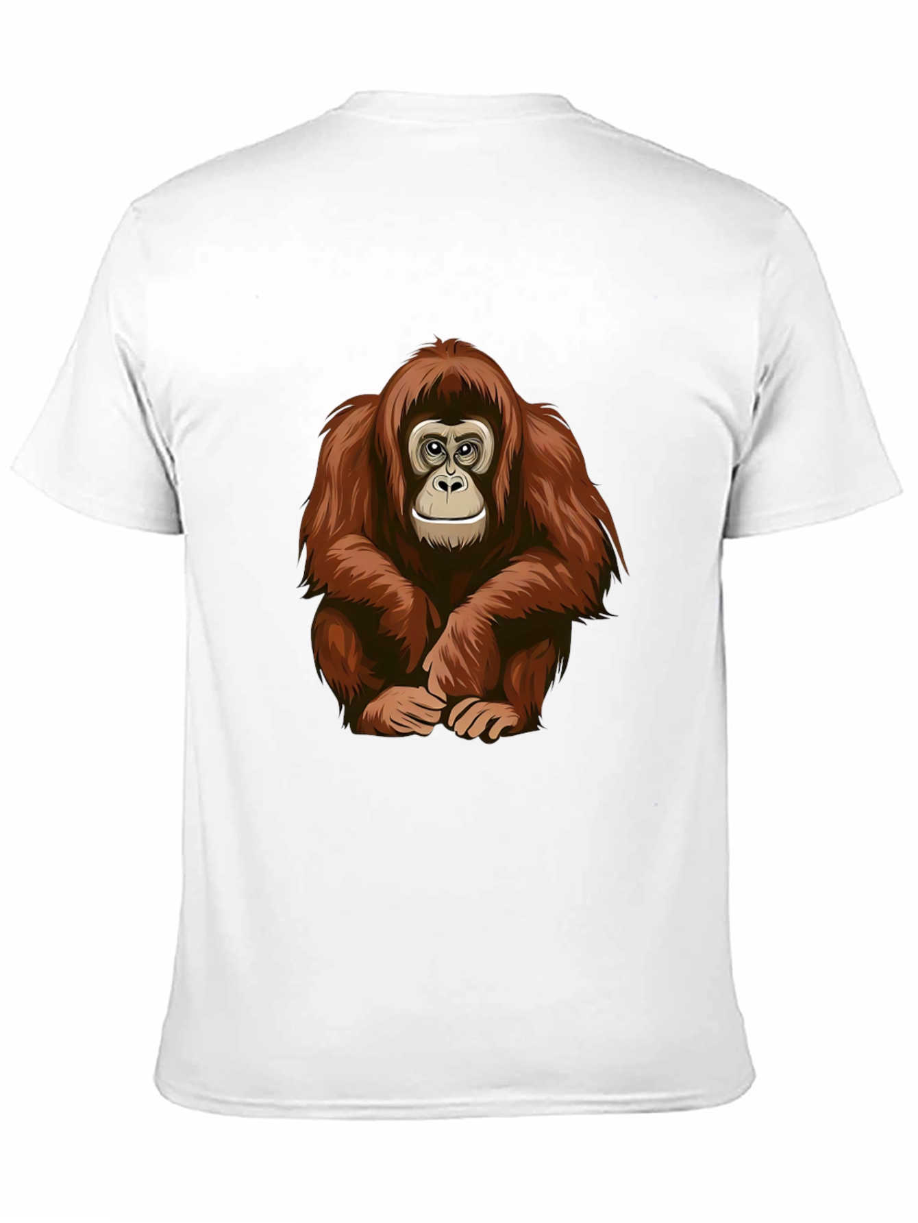 Orangutan Graphic T-Shirt - Cool Ape Design Tee