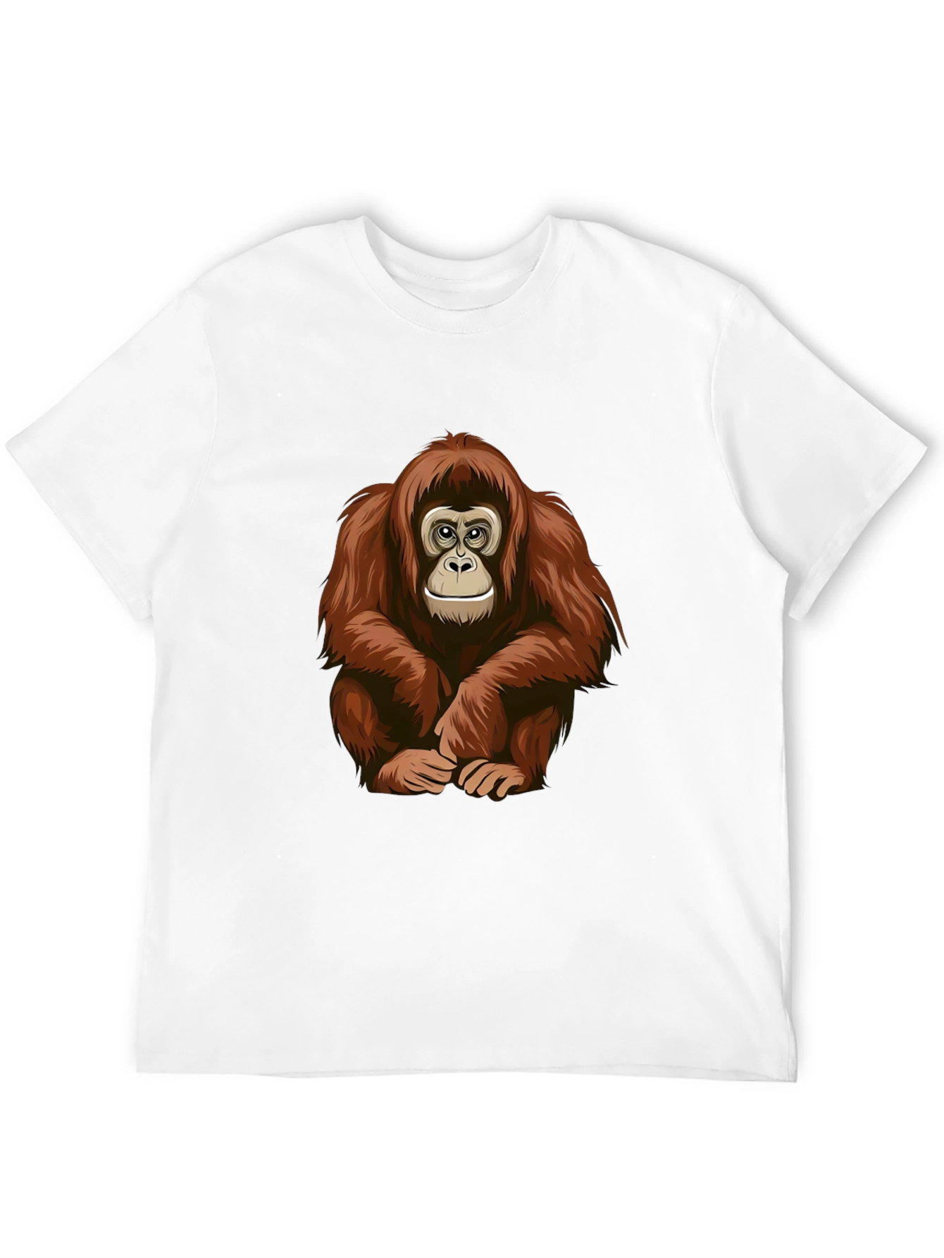 Orangutan Graphic T-Shirt - Cool Ape Design Tee