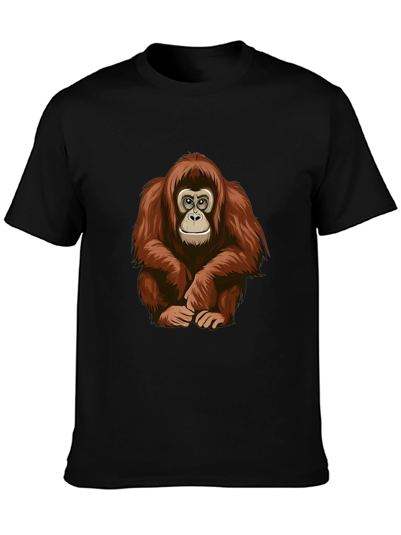 Orangutan Graphic T-Shirt - Cool Ape Design Tee