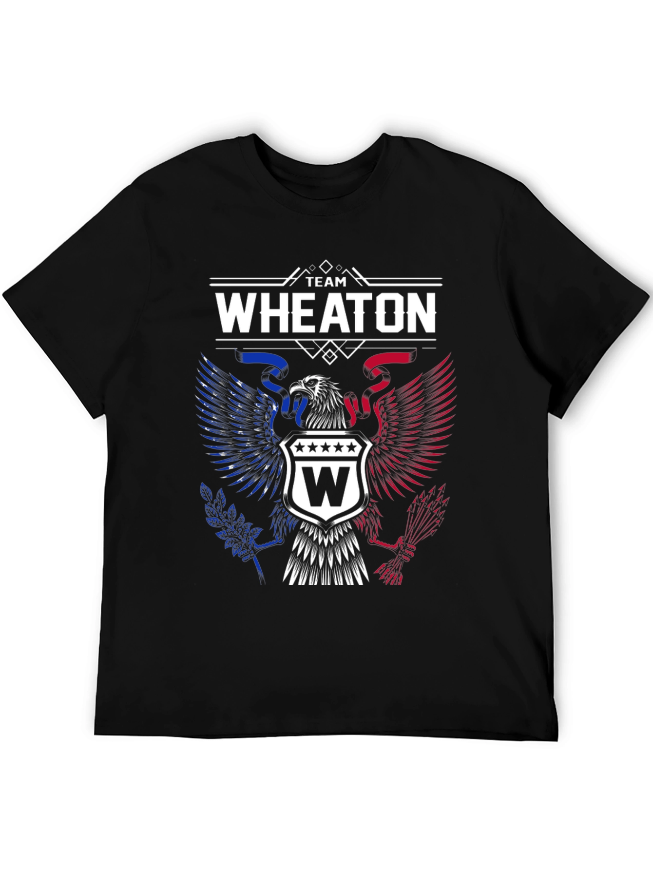Team Wheaton Eagle Crest T-Shirt