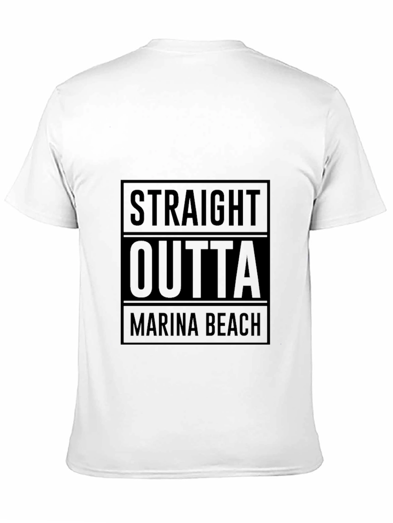 Straight Outta Marina Beach T-Shirt