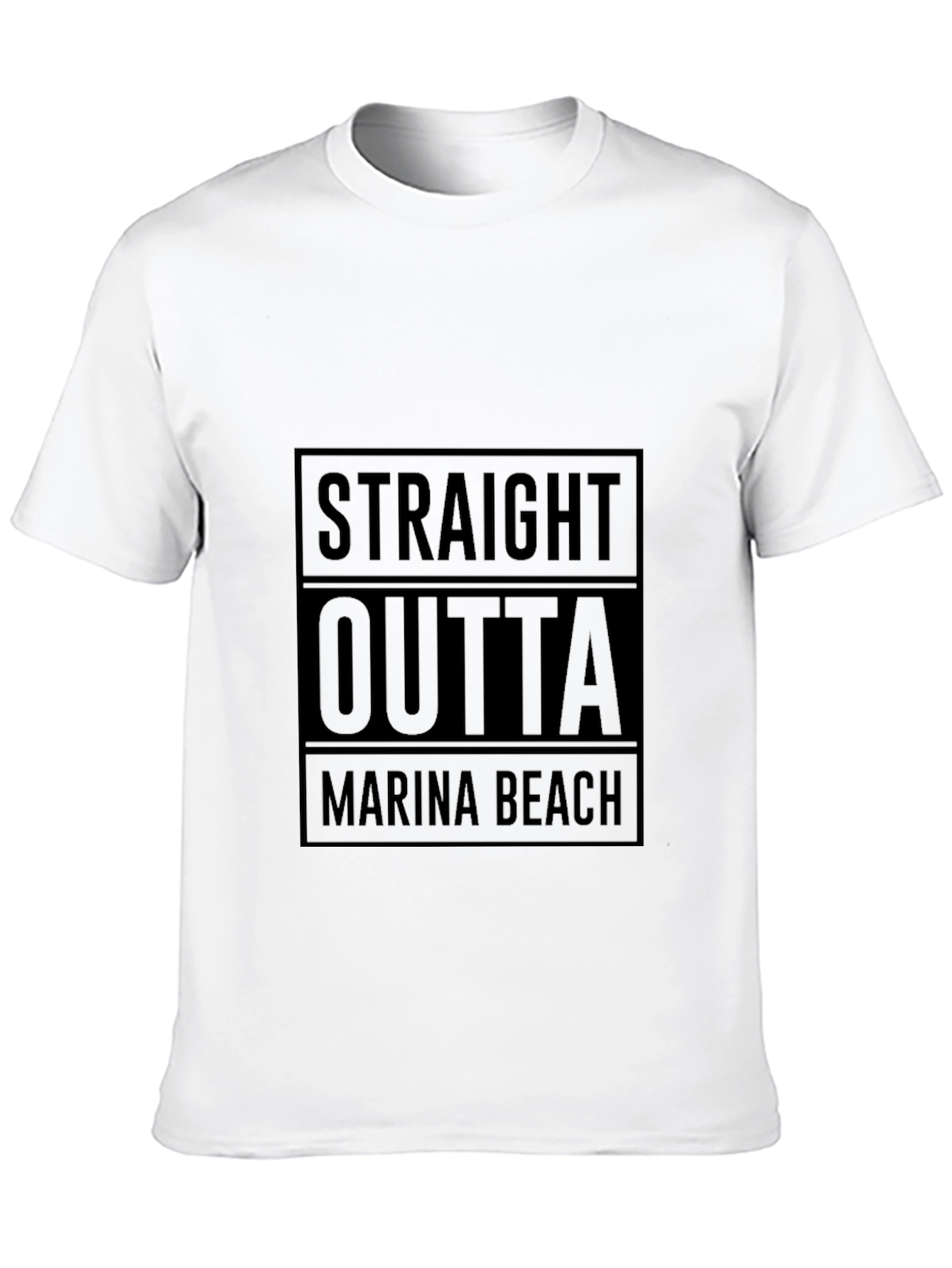 Straight Outta Marina Beach T-Shirt