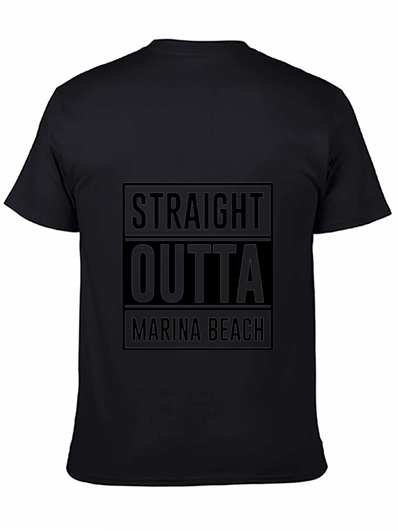 Straight Outta Marina Beach T-Shirt