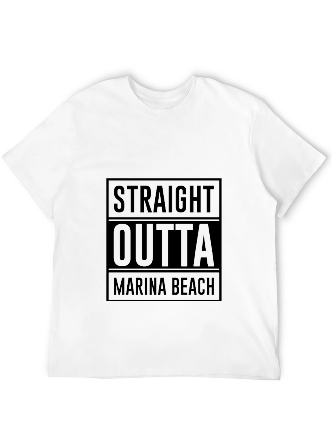 Straight Outta Marina Beach T-Shirt